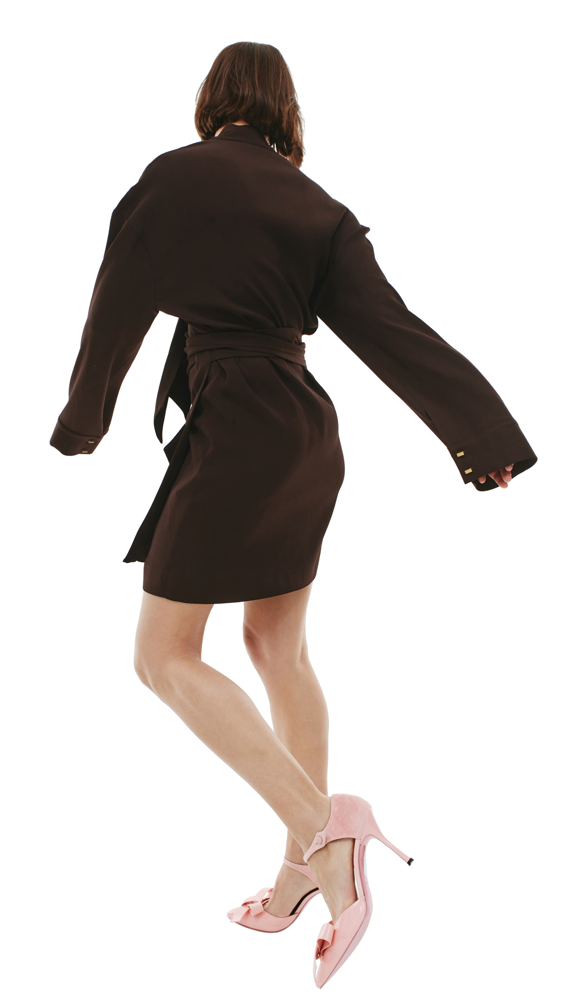 Blumarine Платье мини на запах