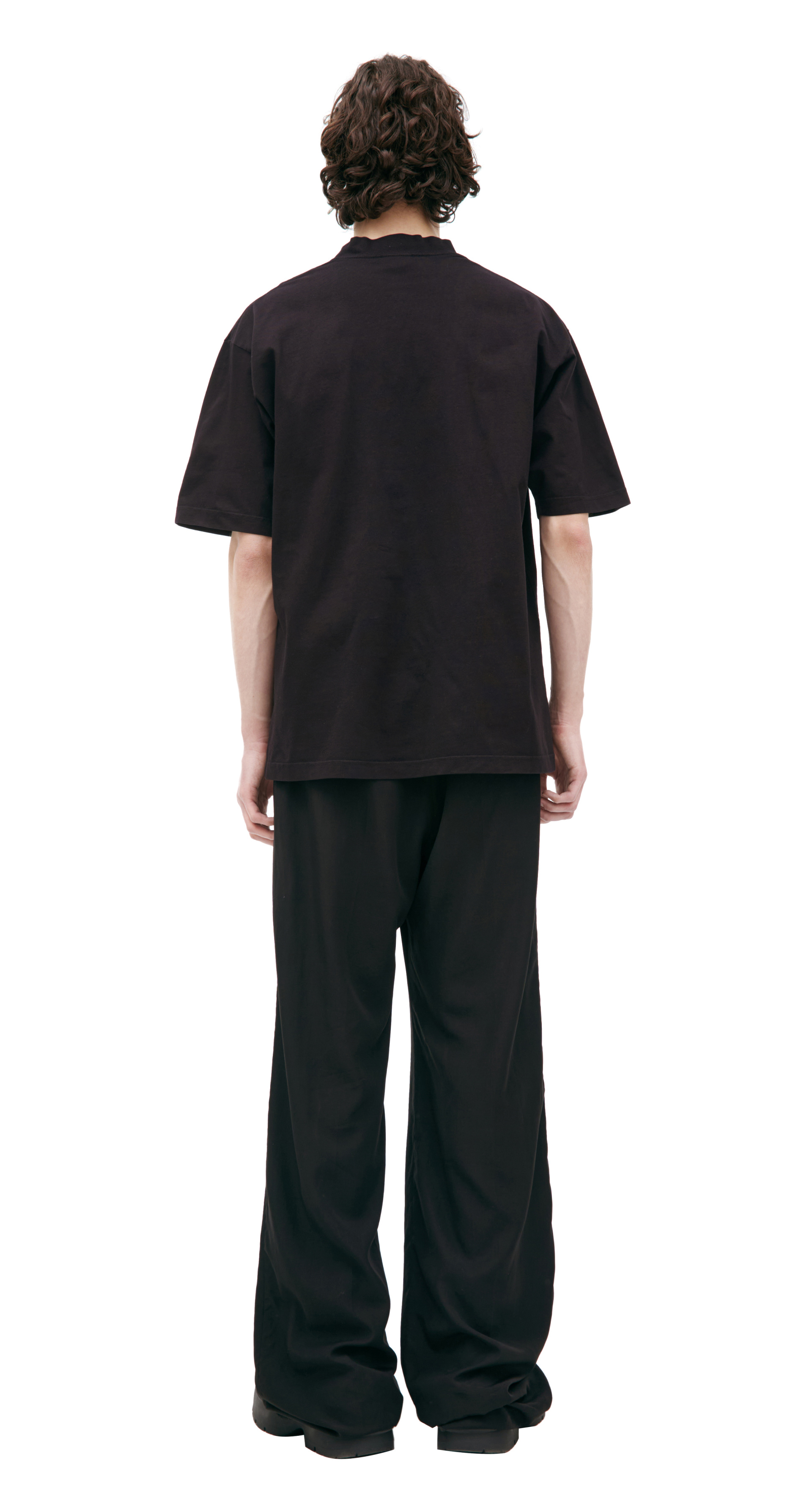 Balenciaga Футболка с вышитым логотипом