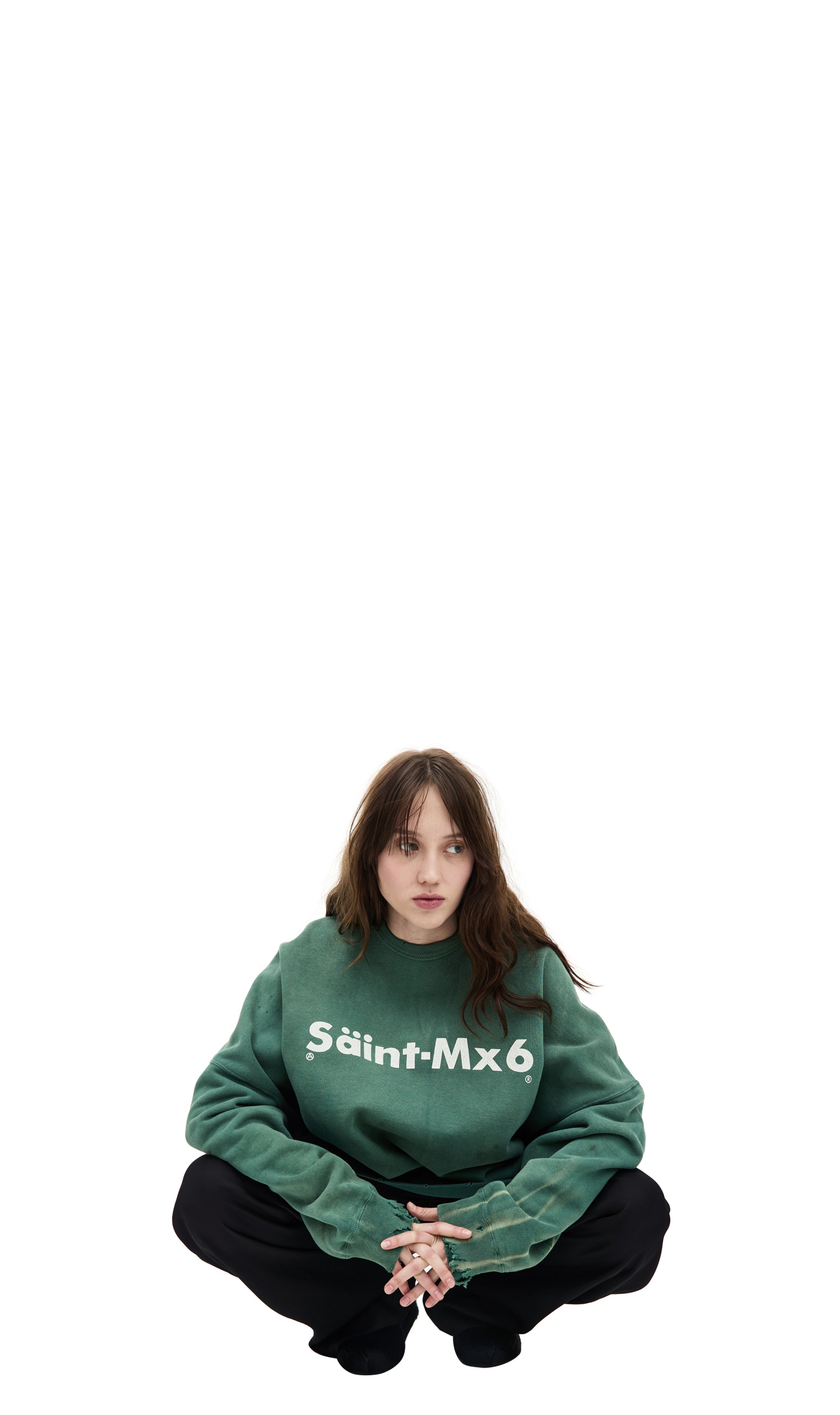 Saint Mxxxxxx Свитшот с принтом \'Youth\'