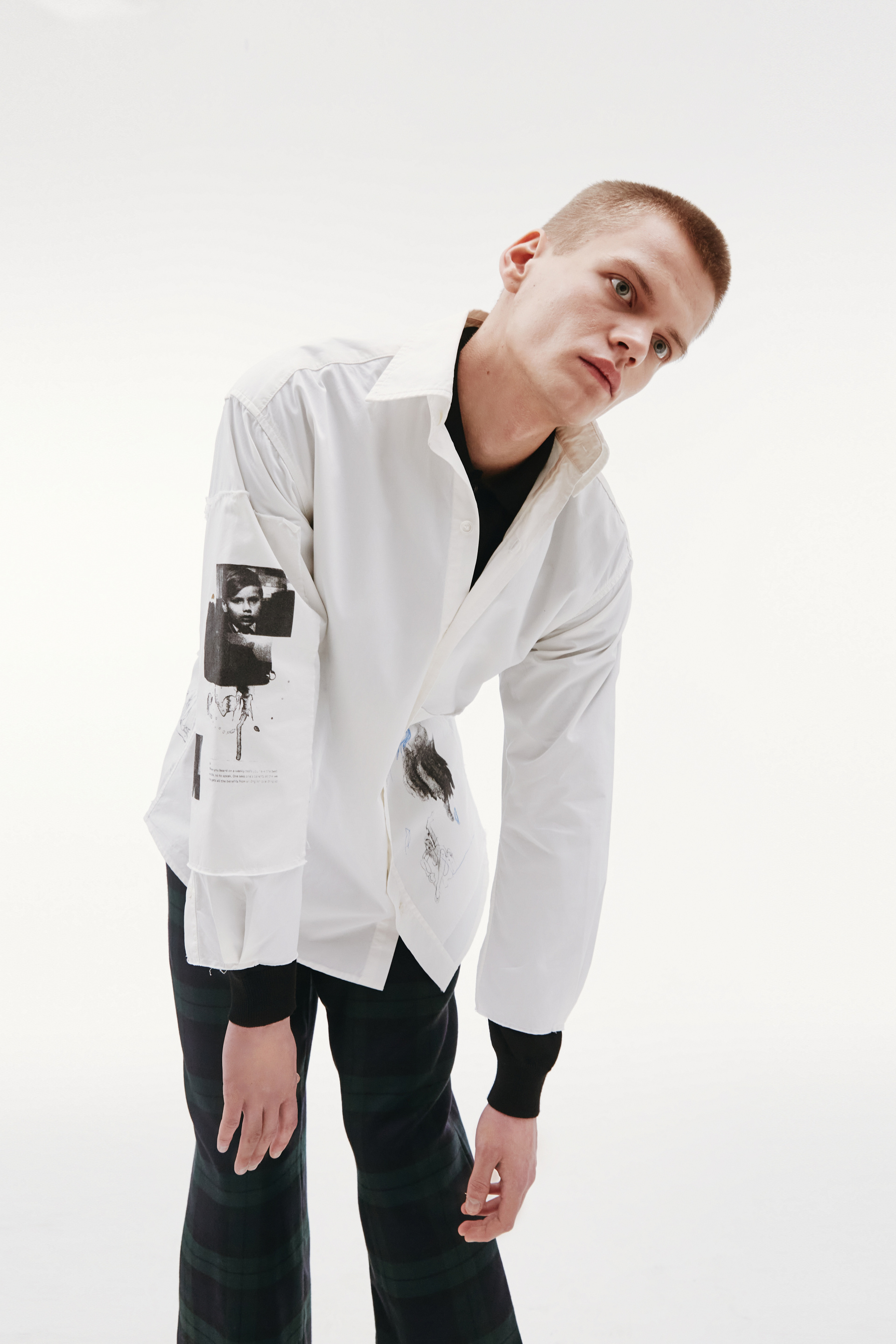 Enfants Riches Déprimés Рубашка с патчами ERD X SV