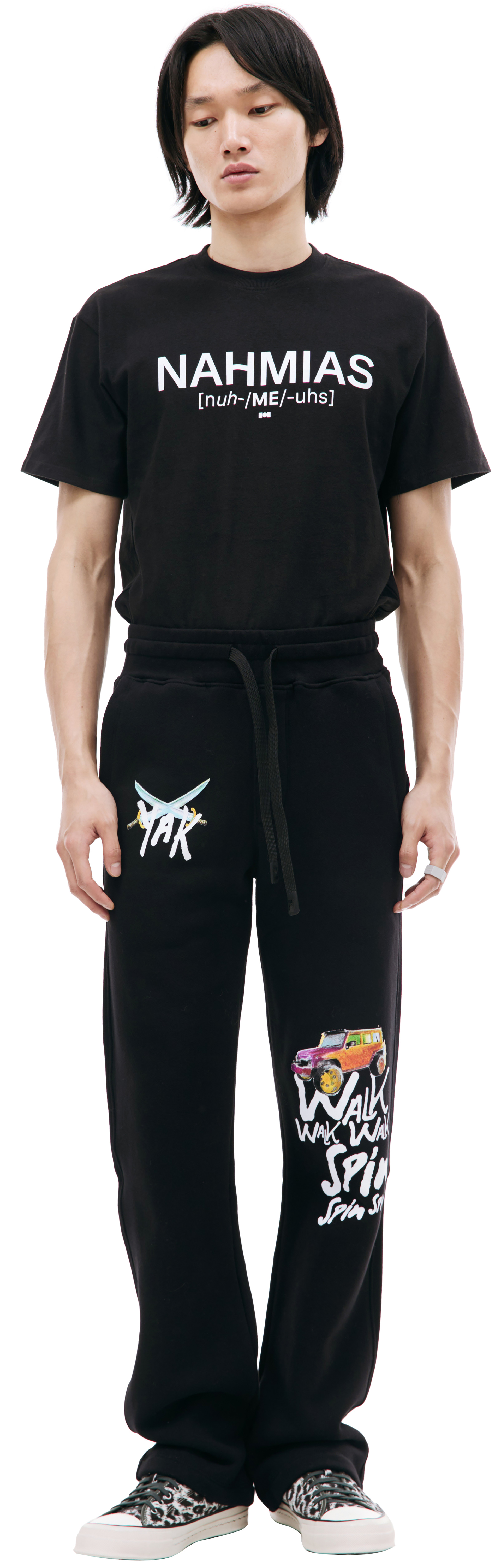 Nahmias Спортивные брюки Nahmias x Kodak Black с принтом