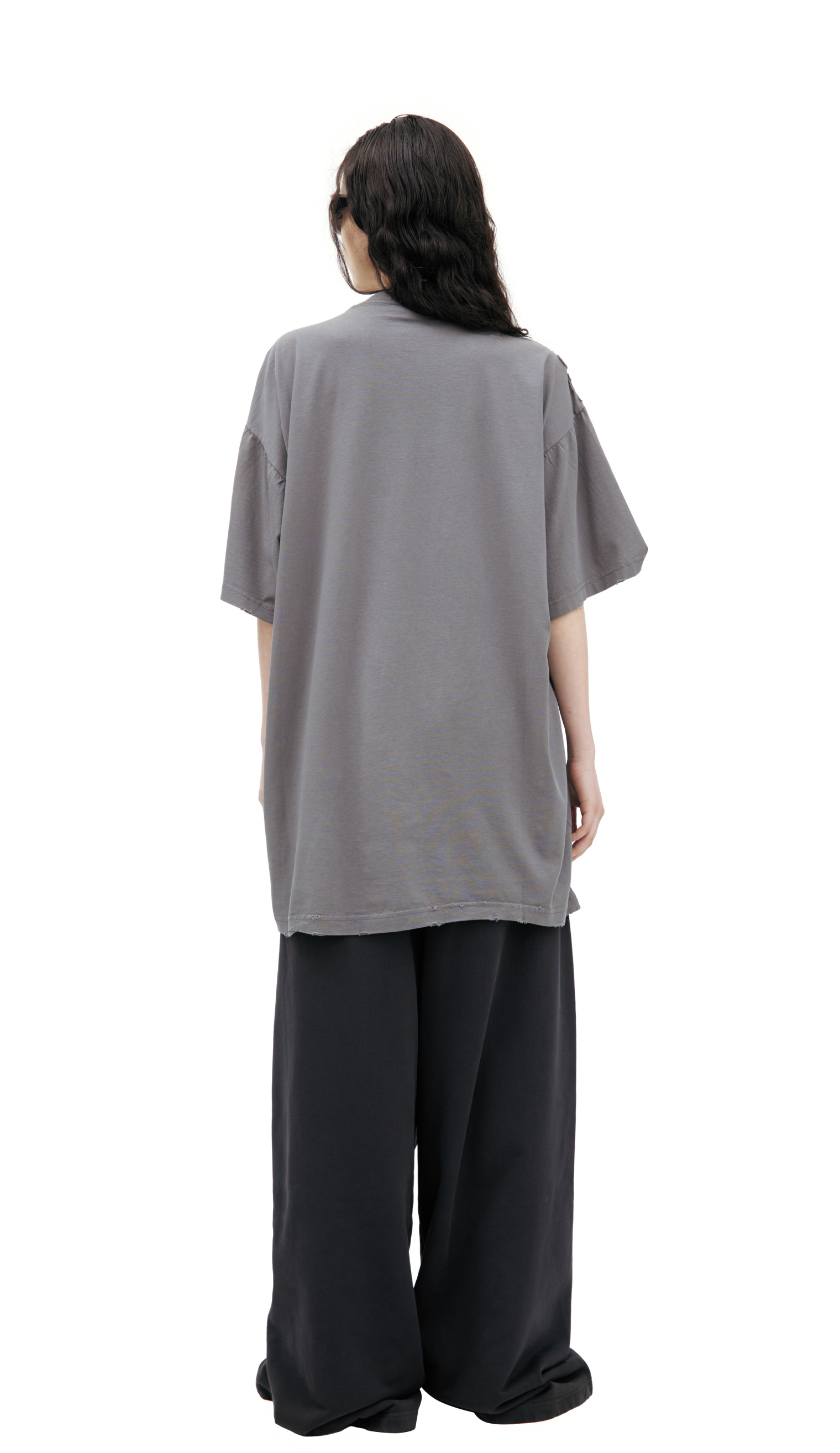 Balenciaga Футболка с принтом \'human being\'