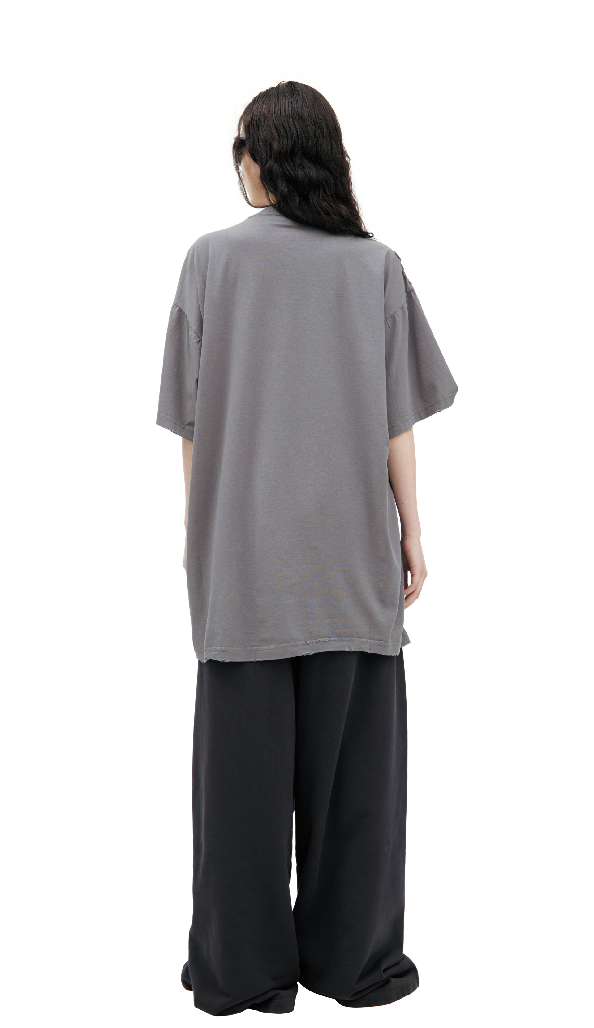 Balenciaga Футболка с принтом \'human being\'