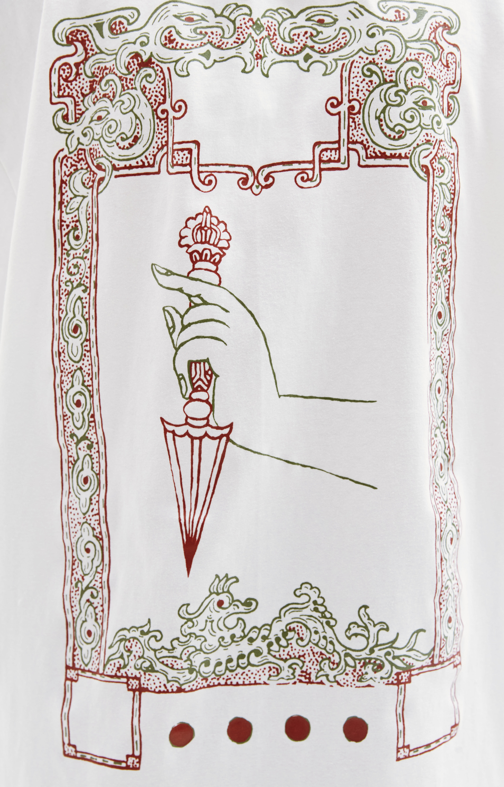 Y\'s Футболка из хлопка с принтом