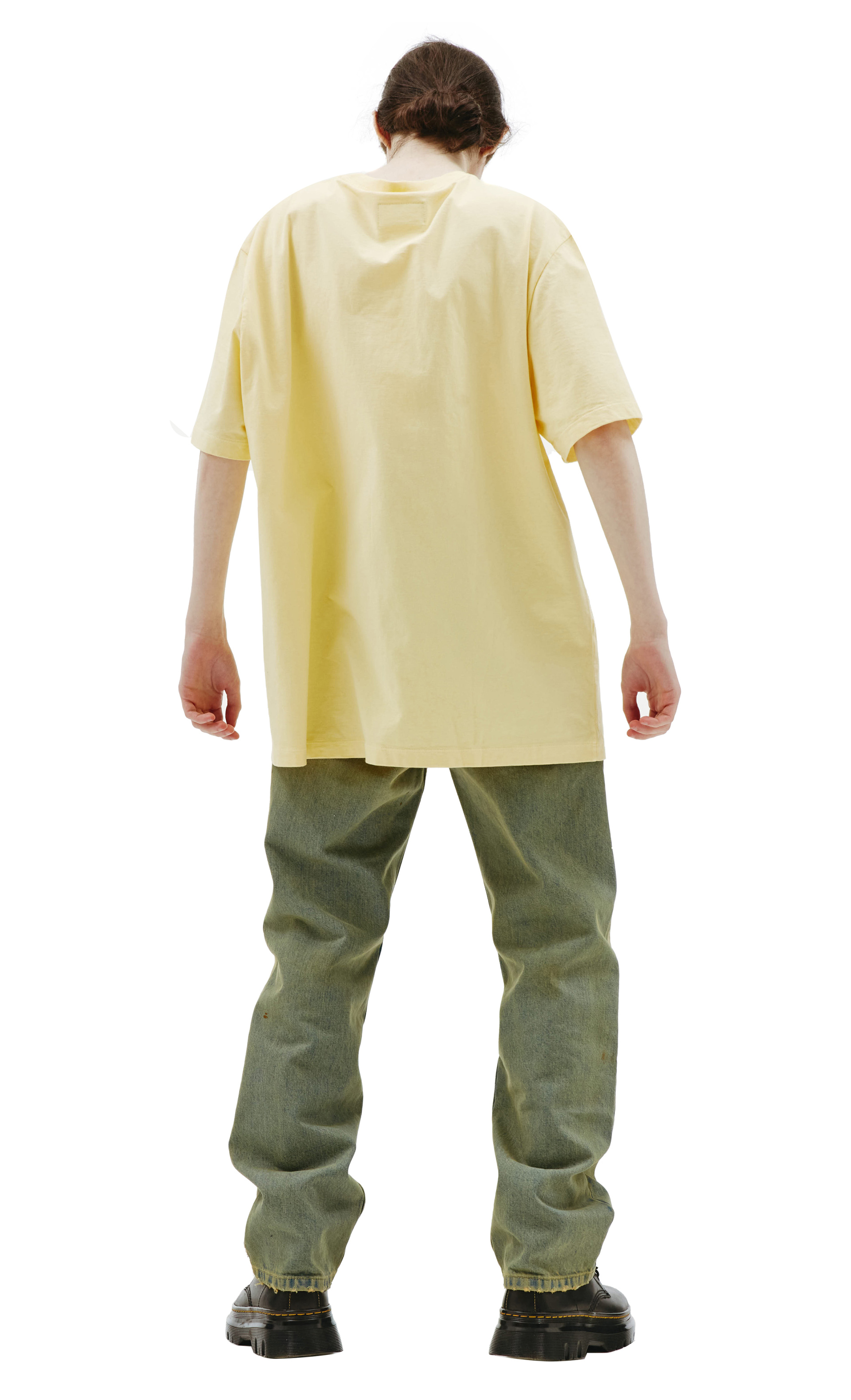 Doublet Футболка из хлопка с нашивкой