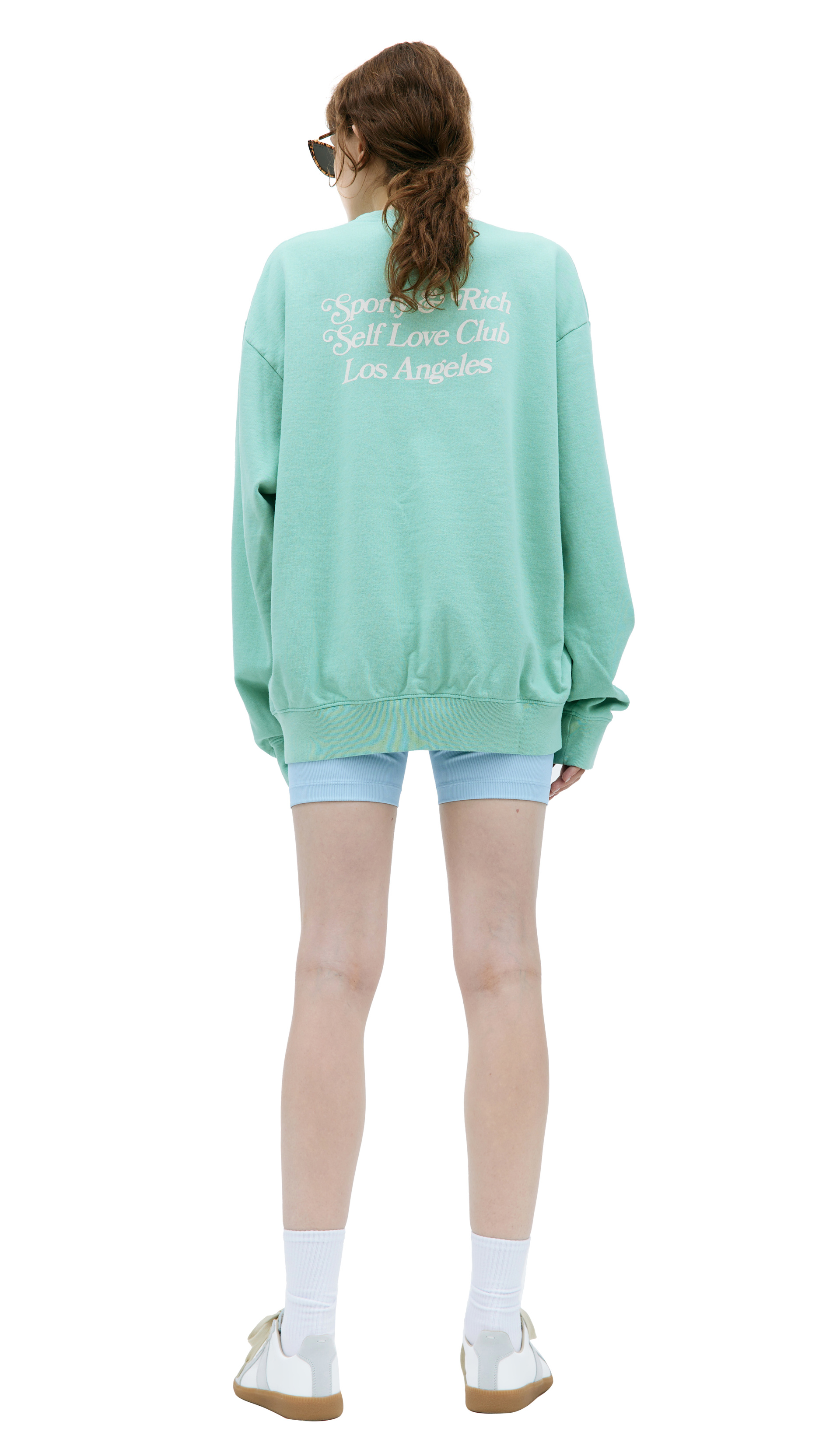 SPORTY & RICH Свитшот с принтом \'Self Love Club\'