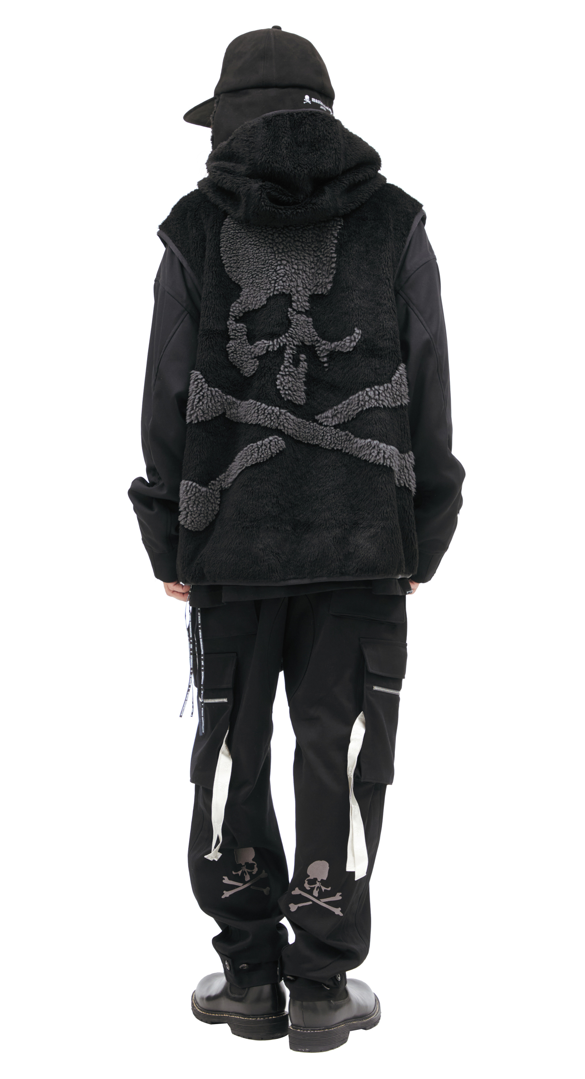 Mastermind WORLD Плюшевый жилет с капюшоном