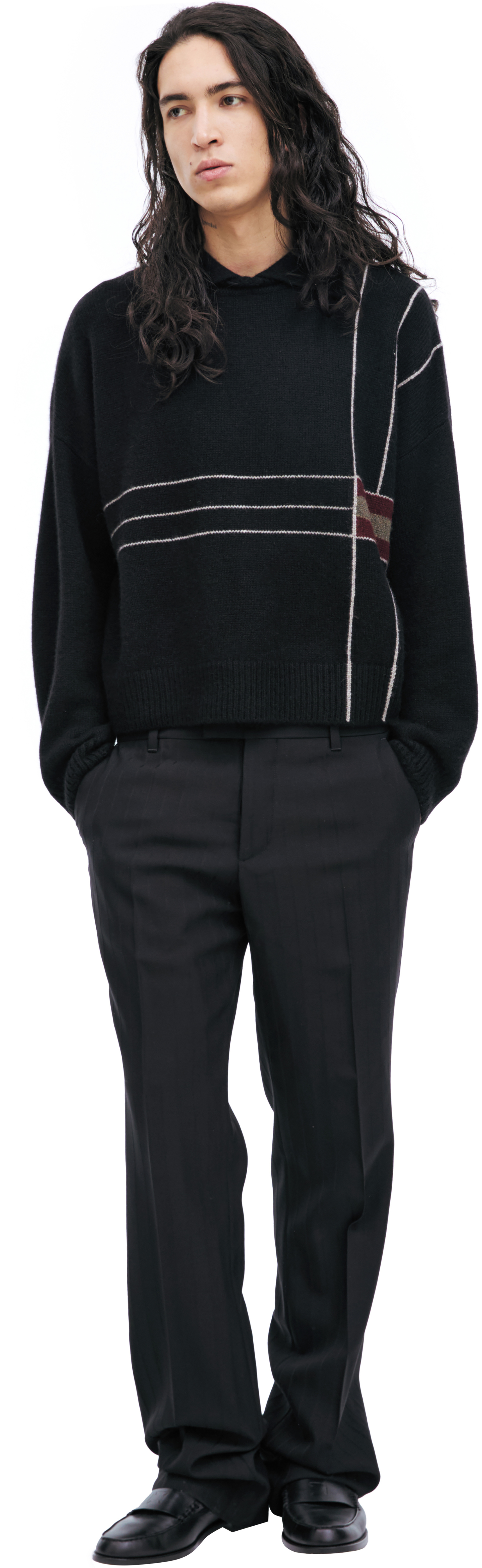 Enfants Riches Déprimés Кашемировый свитер с воротником