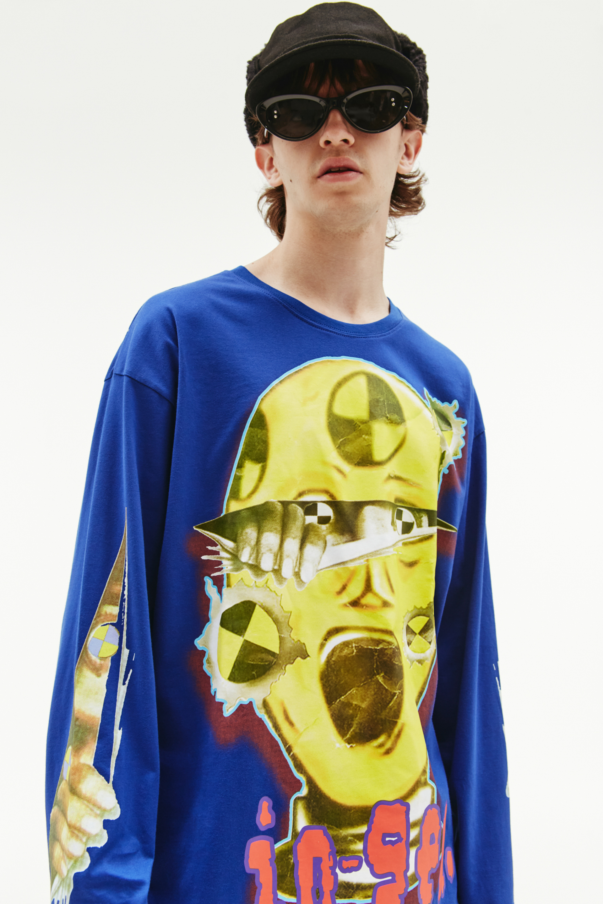 AWGE Синий лонгслив IN-GEN