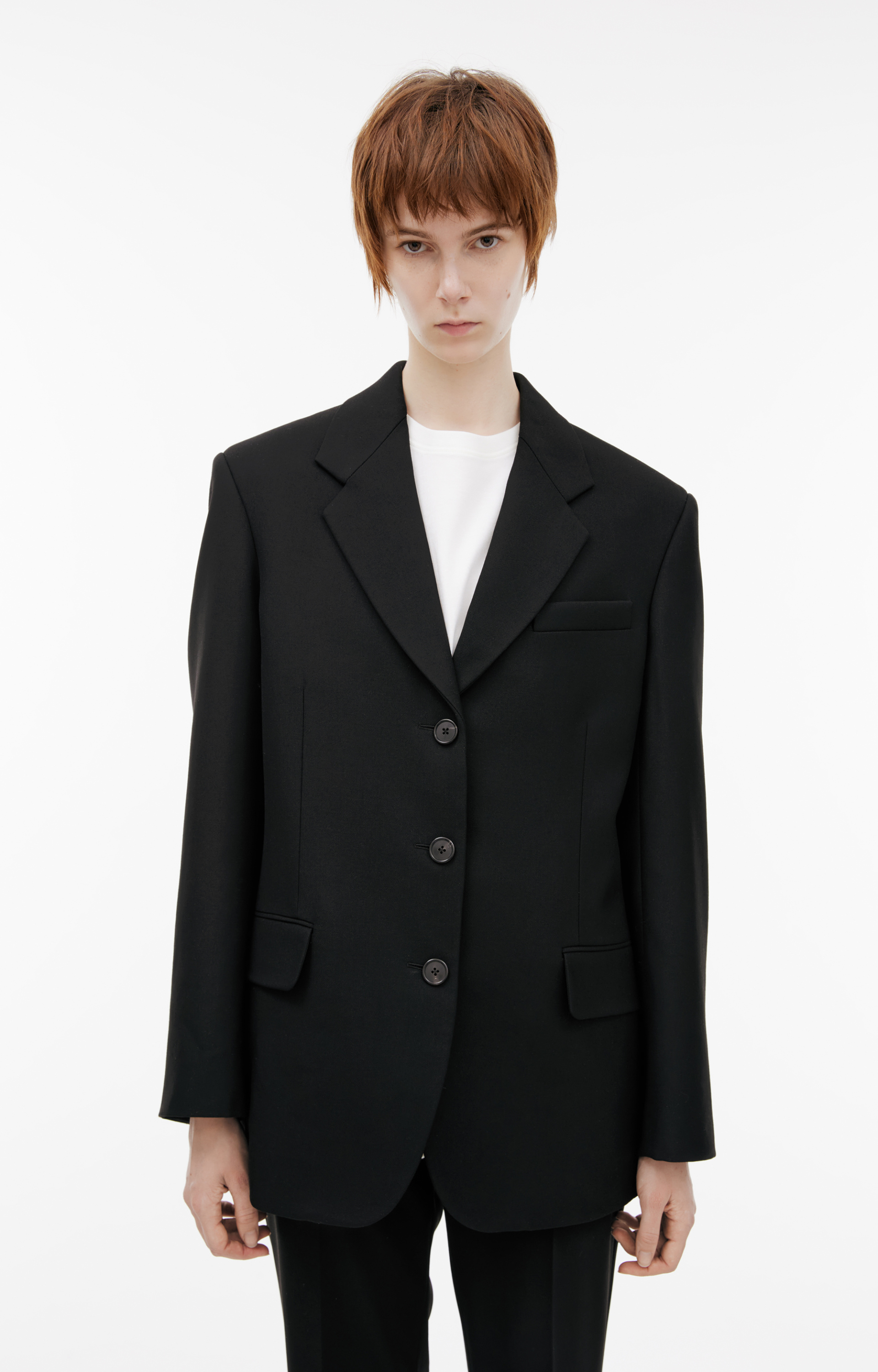 The Row Однобортный жакет из шерсти