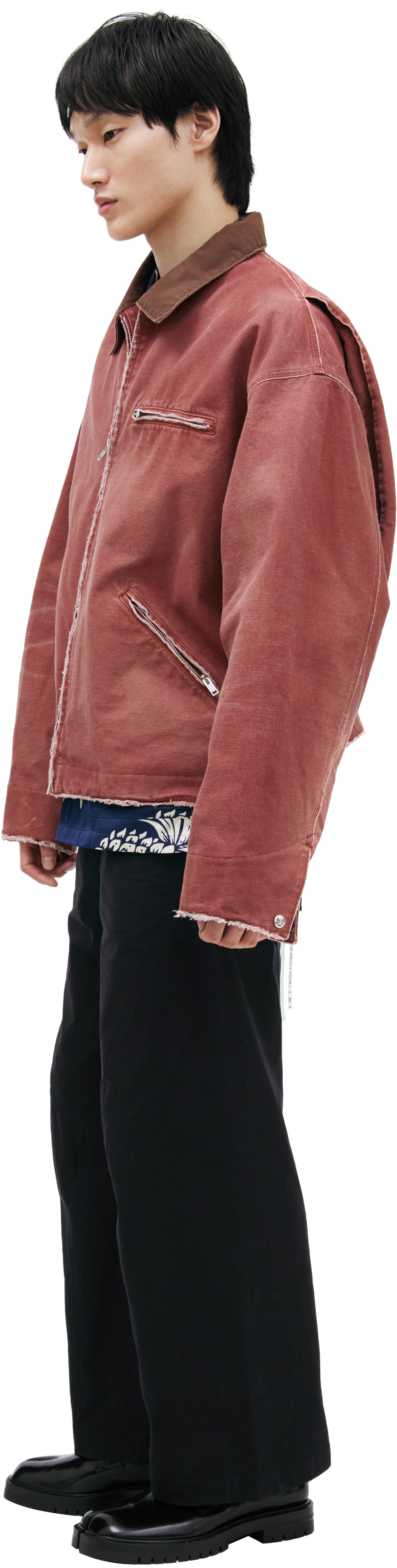 Mastermind WORLD Куртка с необработанными краями