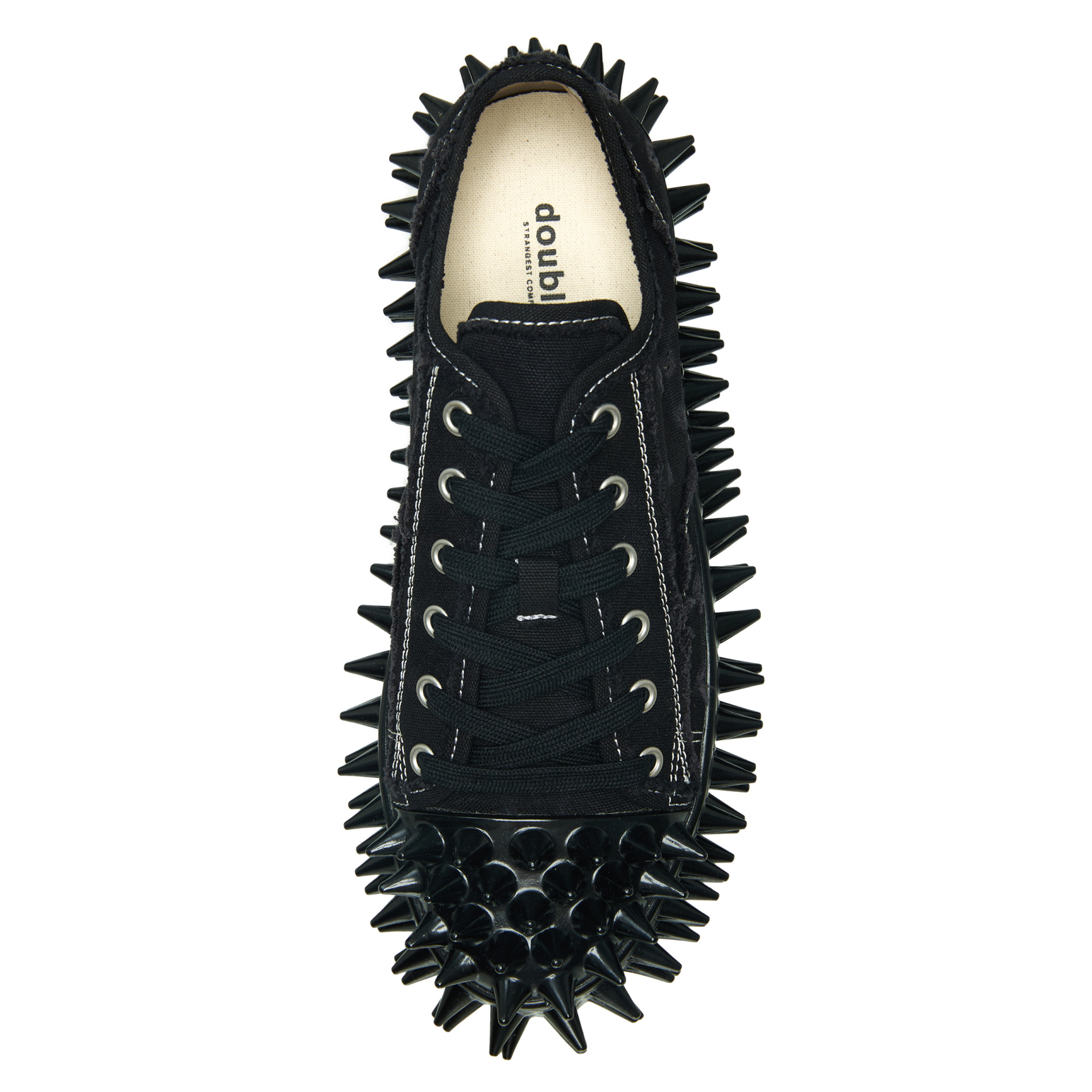 Doublet Кеды DIRTY SPIKE TOE CAP CANVAS