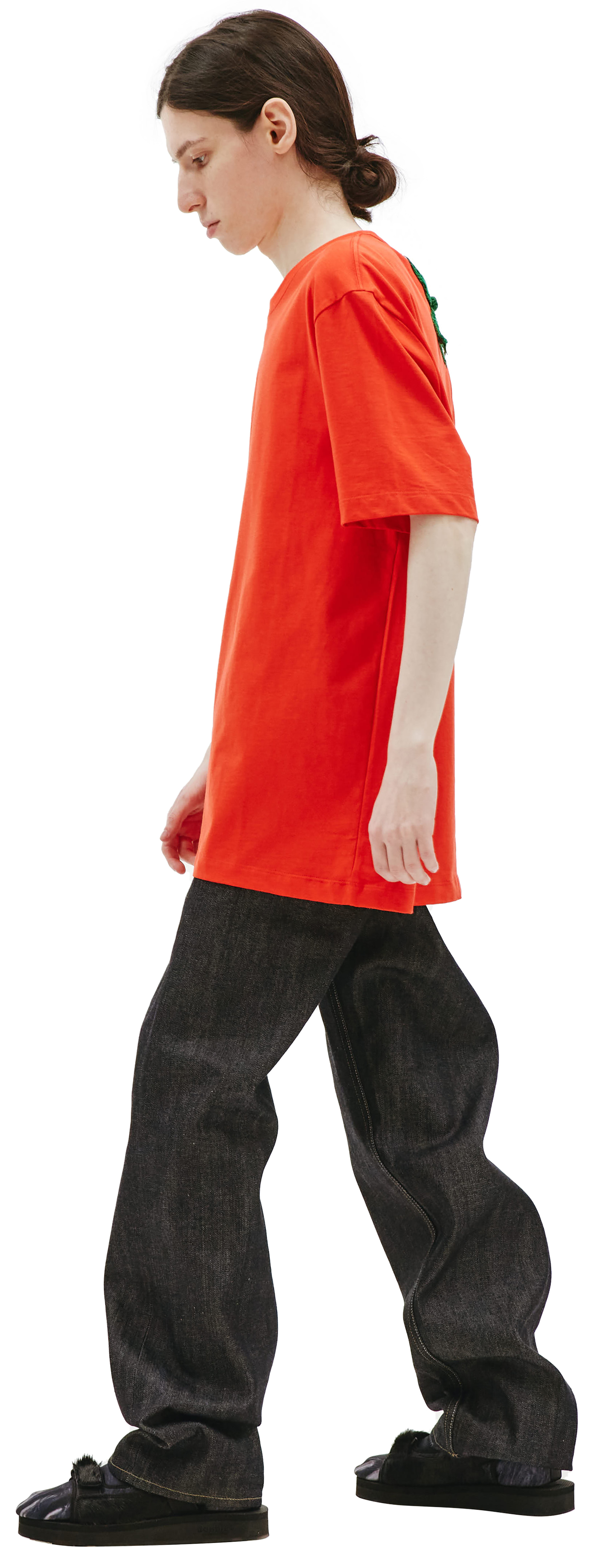 Doublet Футболка с вышивкой Tomato