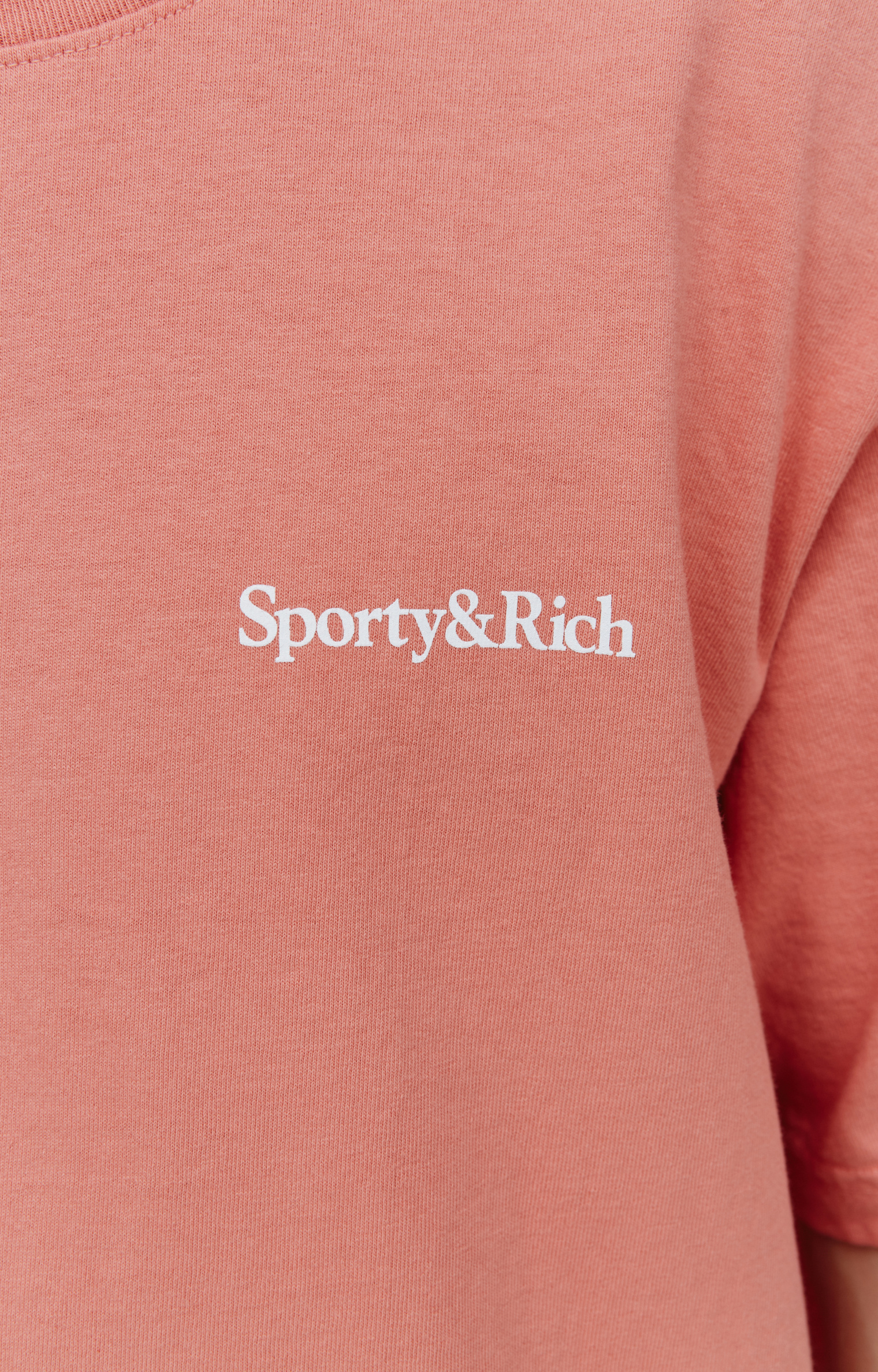 SPORTY & RICH Футболка с принтом Health and Wellness