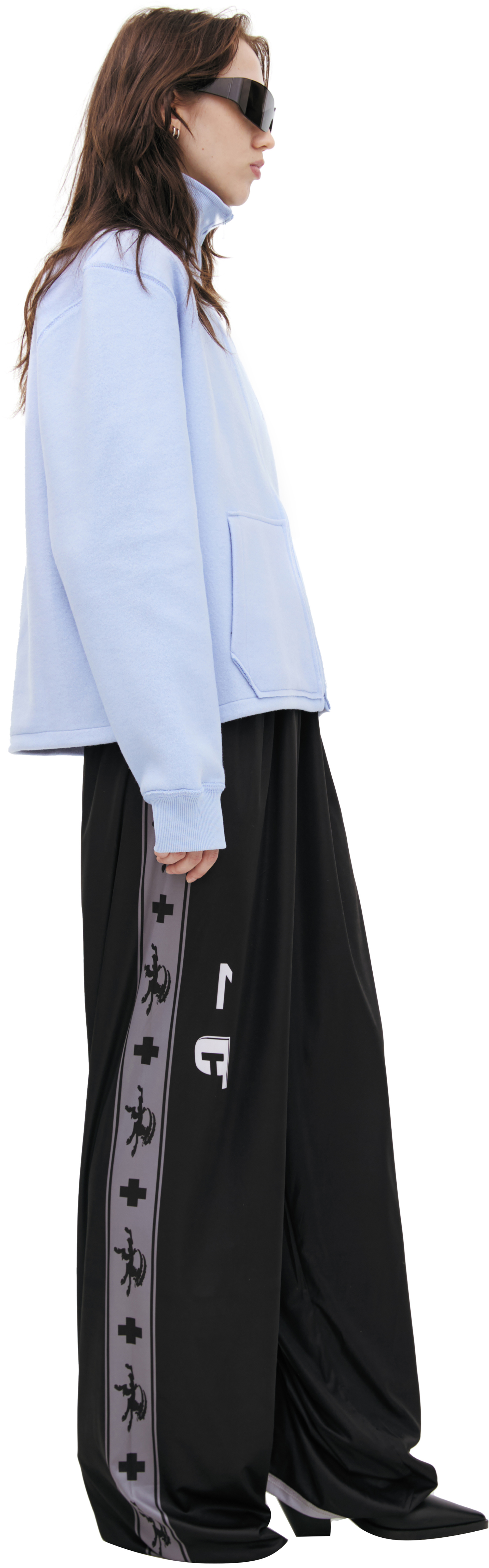 PROTOTYPES Флисовая куртка со стразами