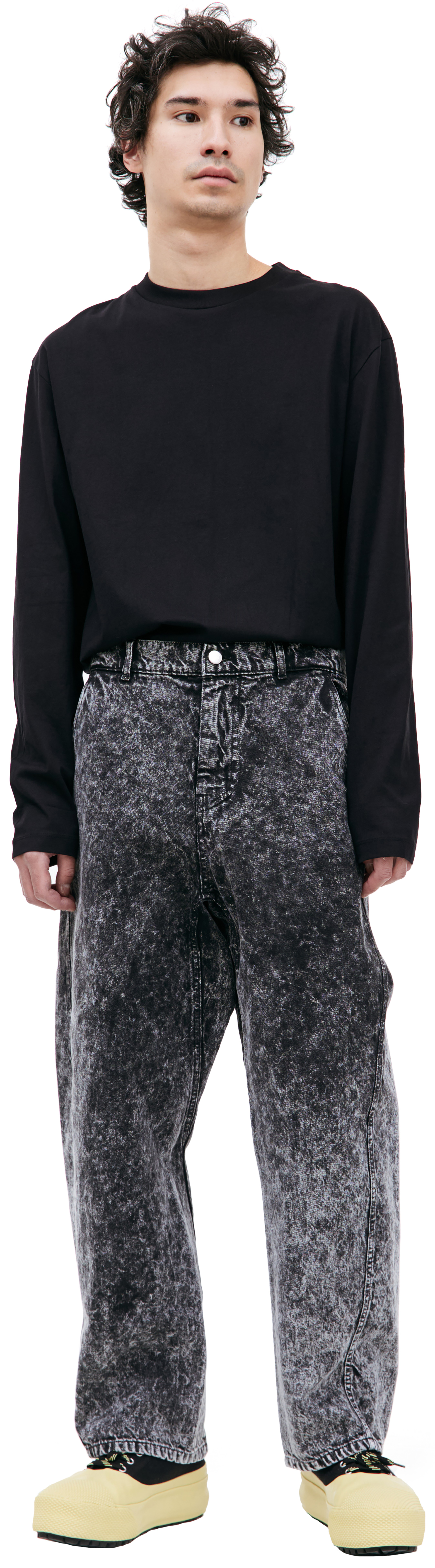 OAMC Вареные джинсы CORTES