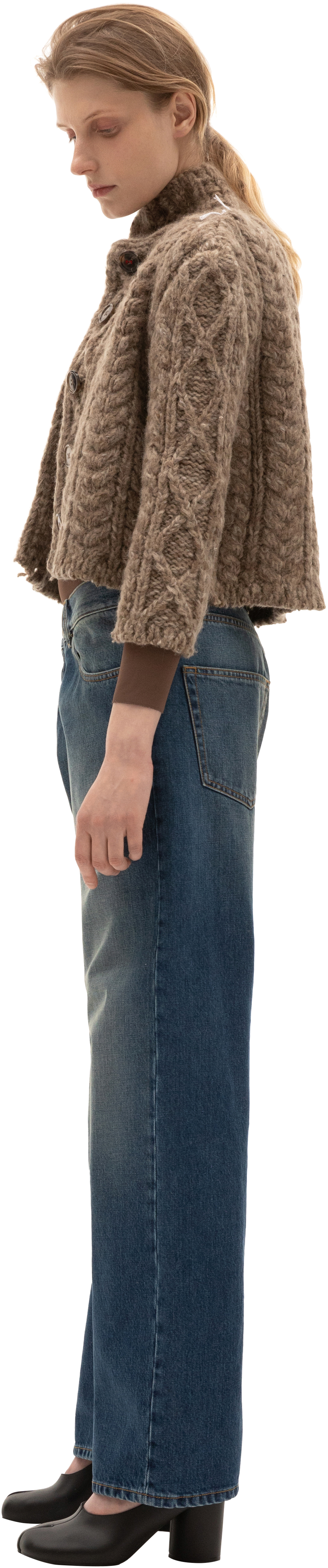 Maison Margiela Прямые джинсы с низкой посадкой