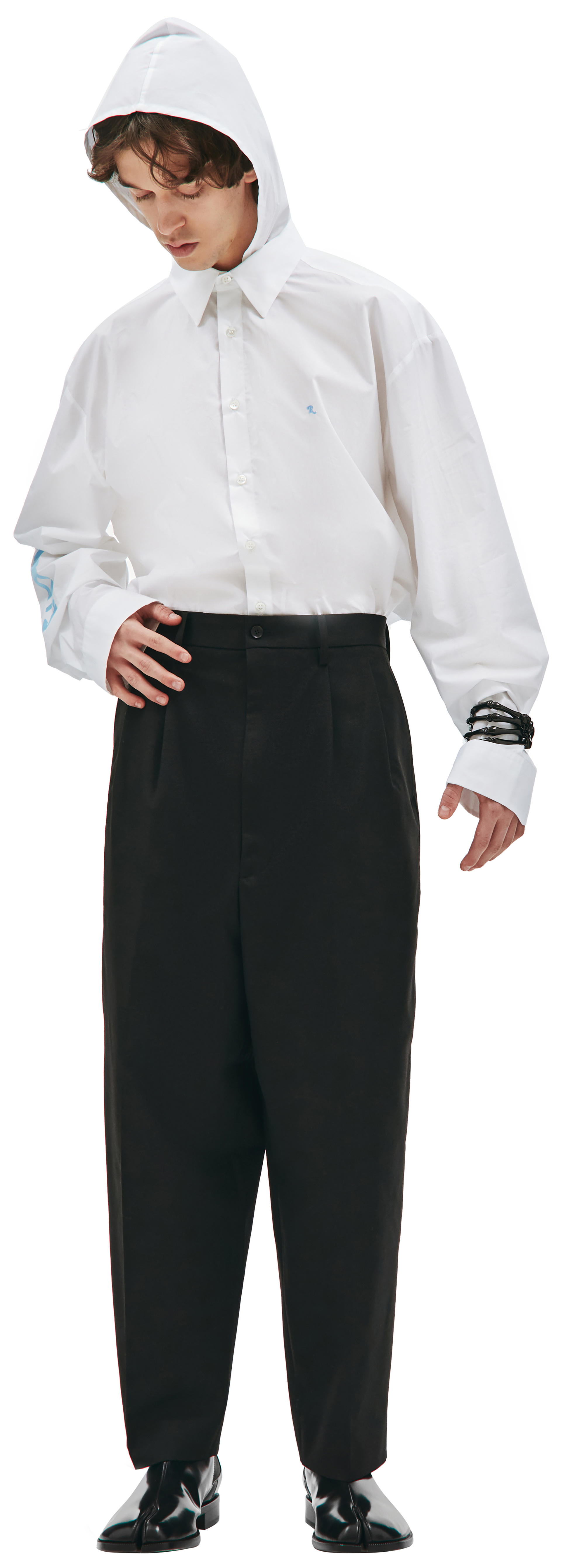 Junya Watanabe Широкие брюки со стрелками