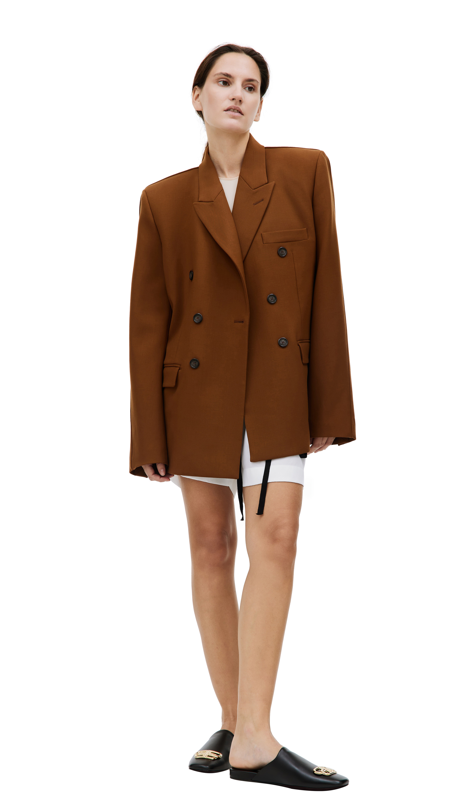 VTMNTS Двубортный пиджак из шерсти