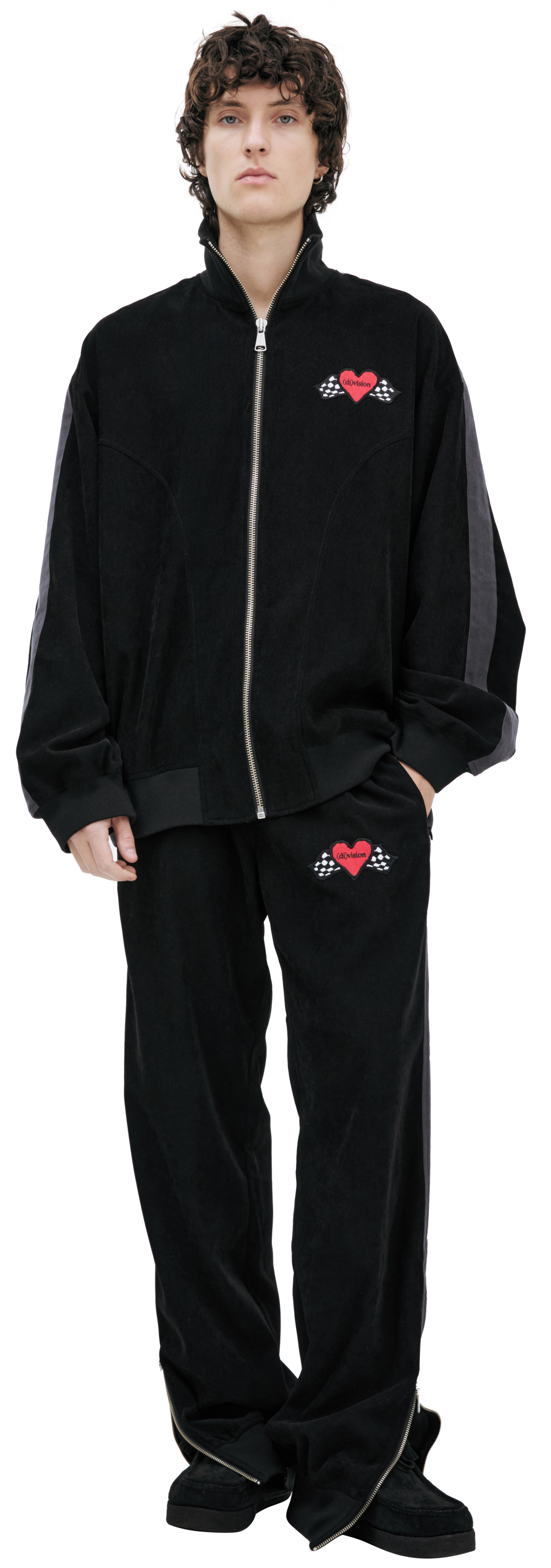 (di)vision Велюровая олимпийка