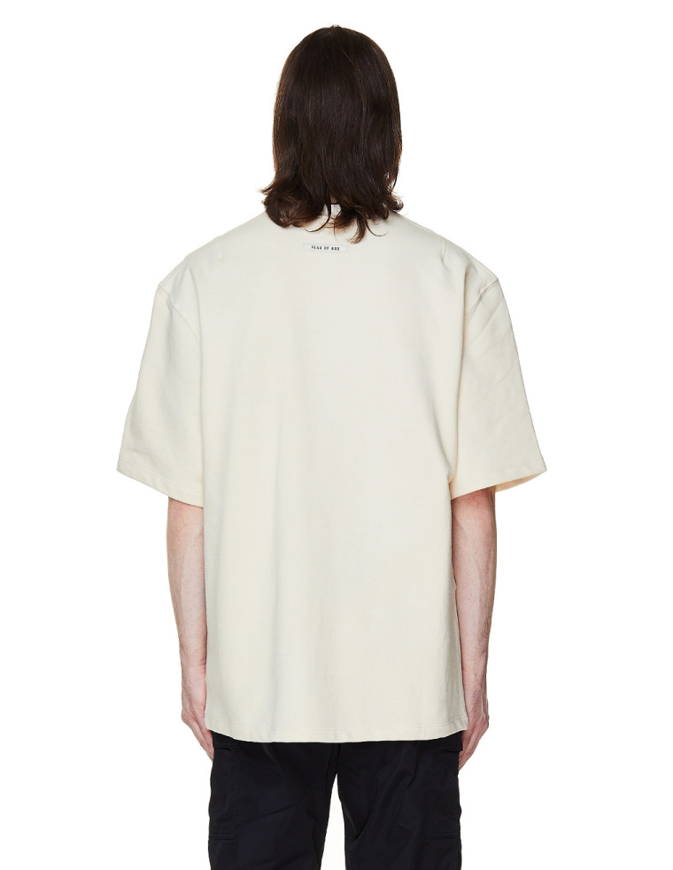 Fear of God Хлопковая футболка с молнией