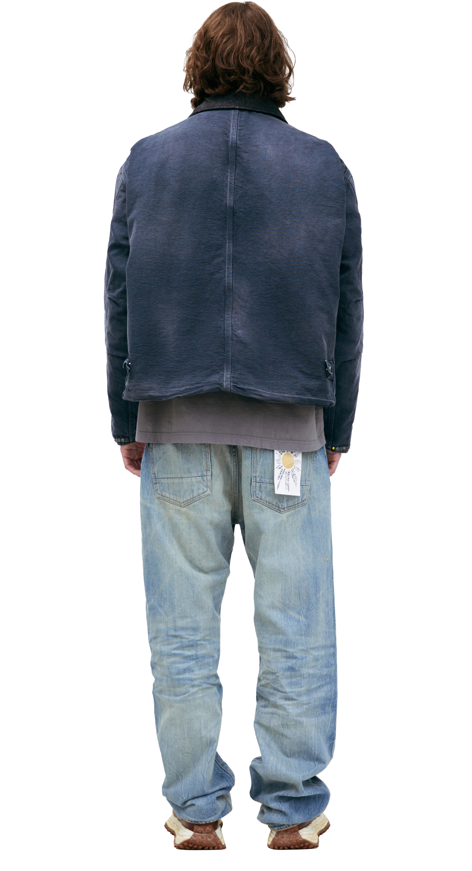 Satoshi Nakamoto Куртка с отложным воротником