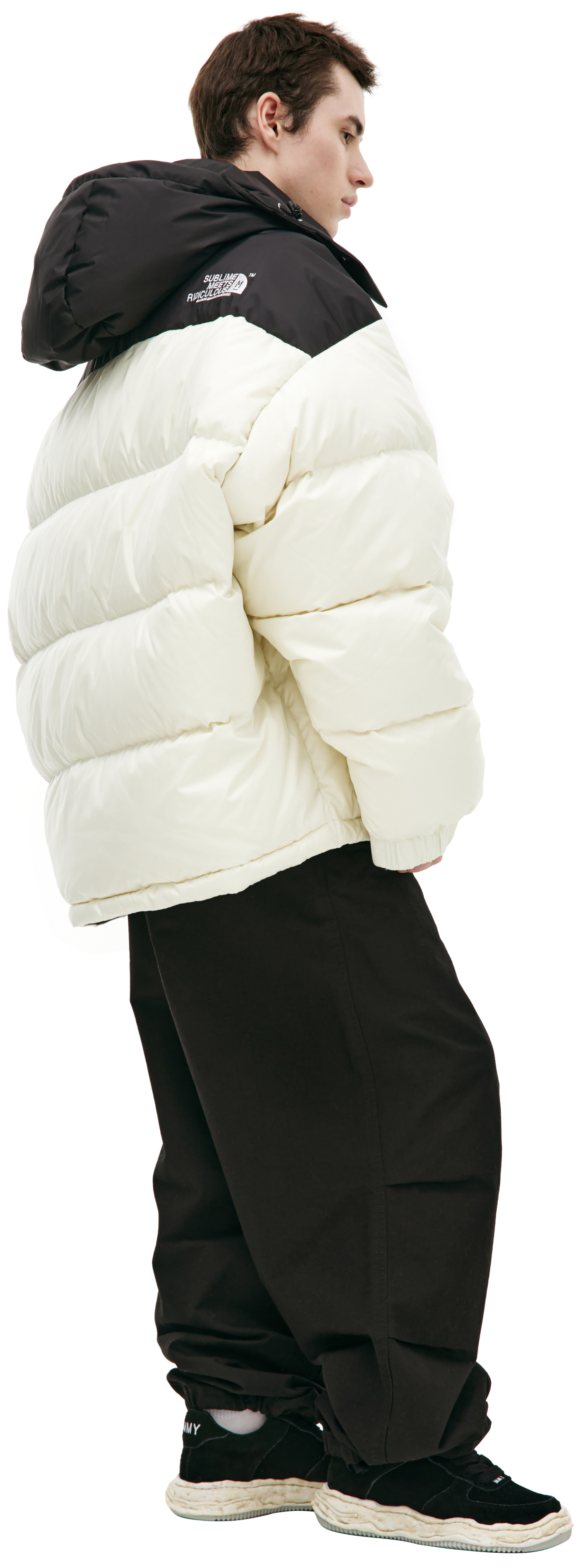 Maison Mihara Yasuhiro Пуховик с капюшоном