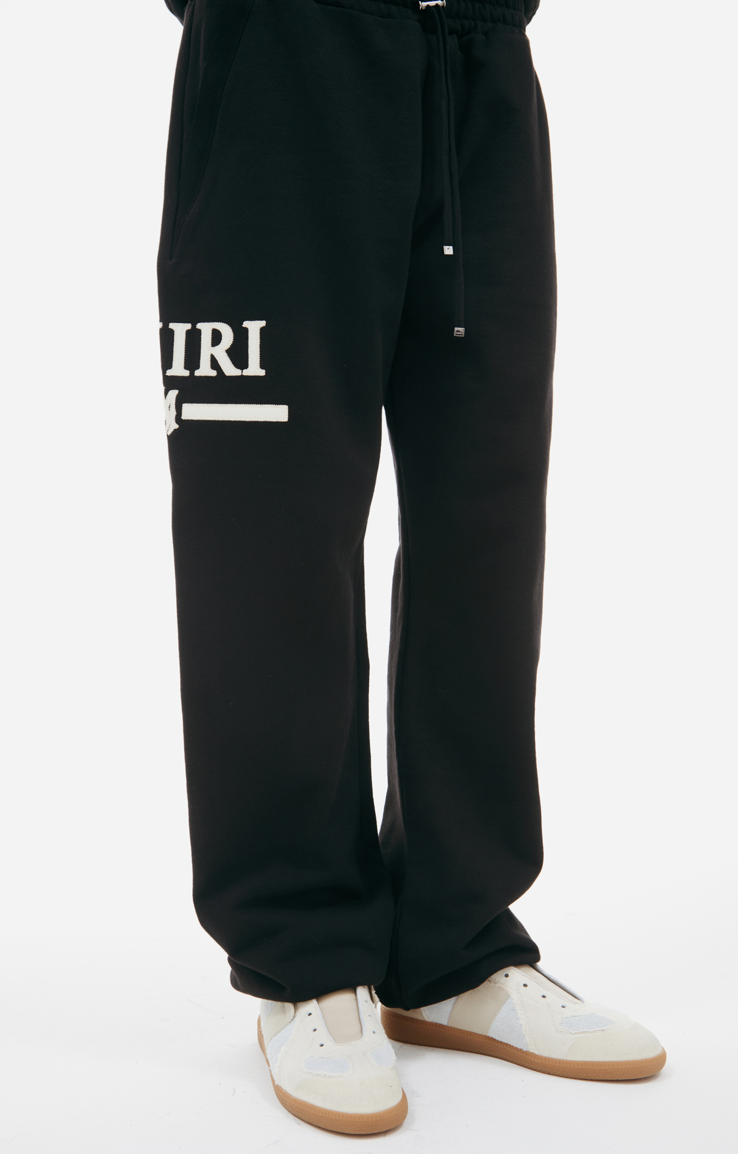 AMIRI Черные брюки с логотипом