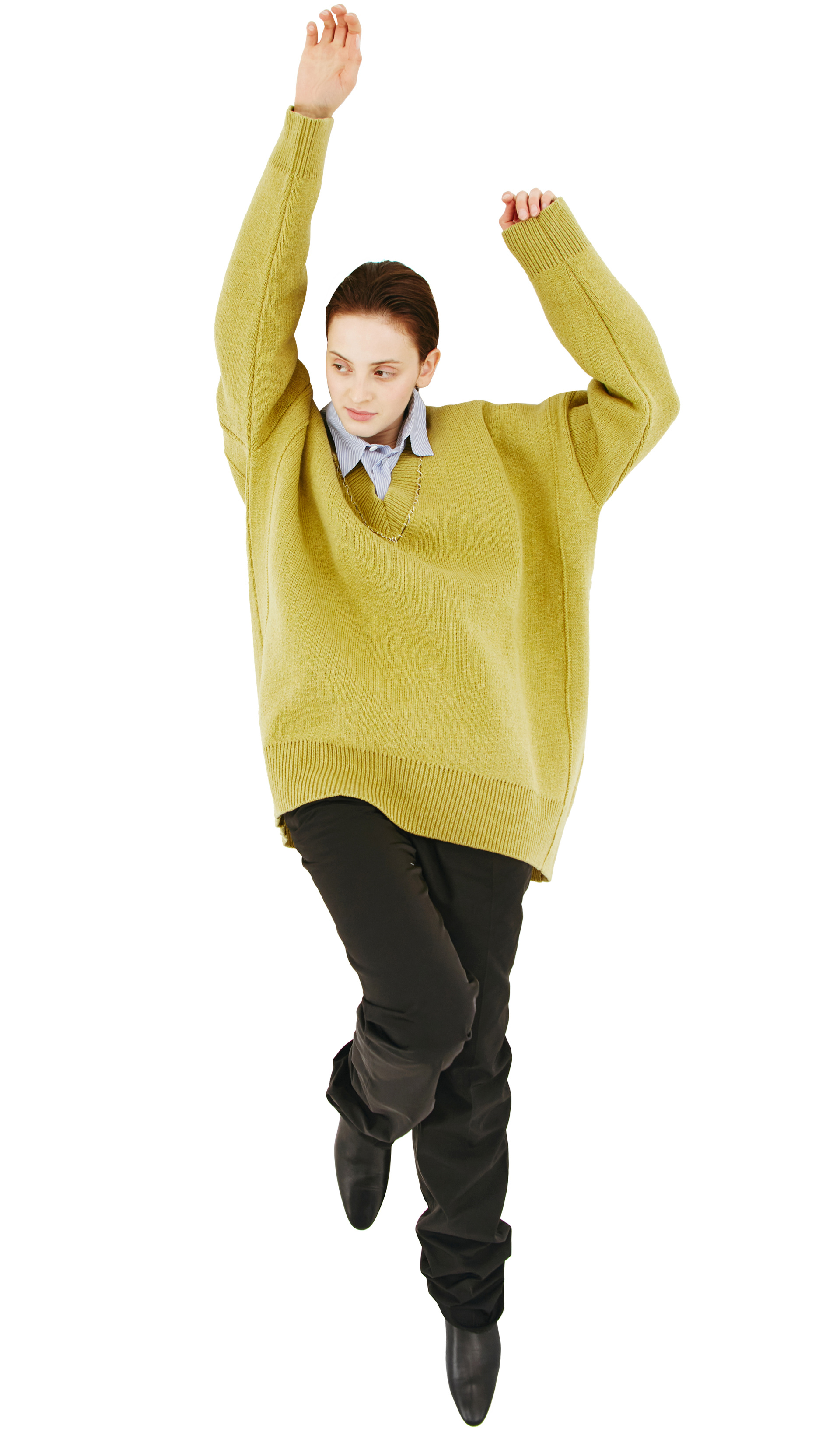 Raf Simons Оверсайз свитер из шерсти