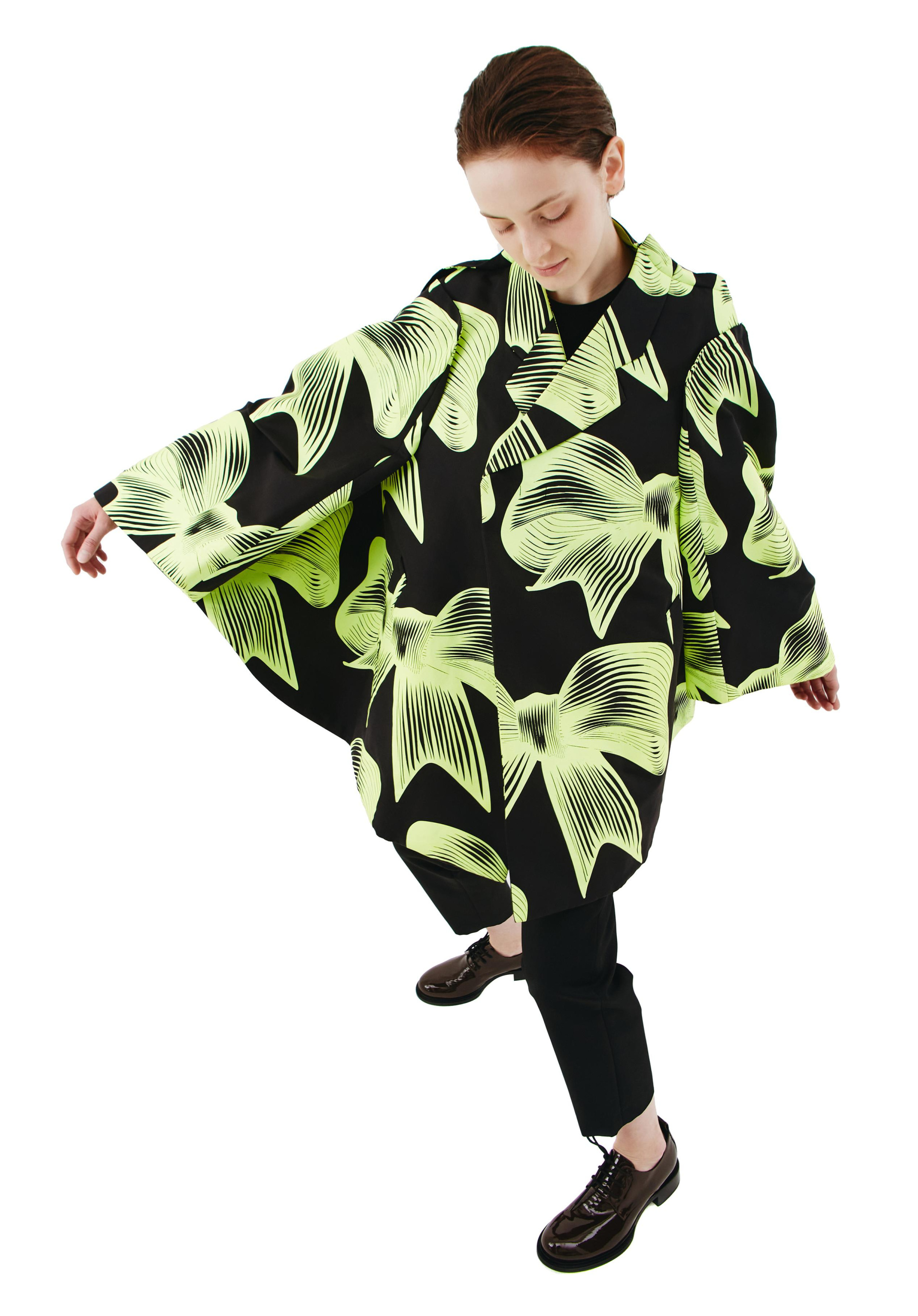 Comme des Garcons Пиджак с неоновым принтом