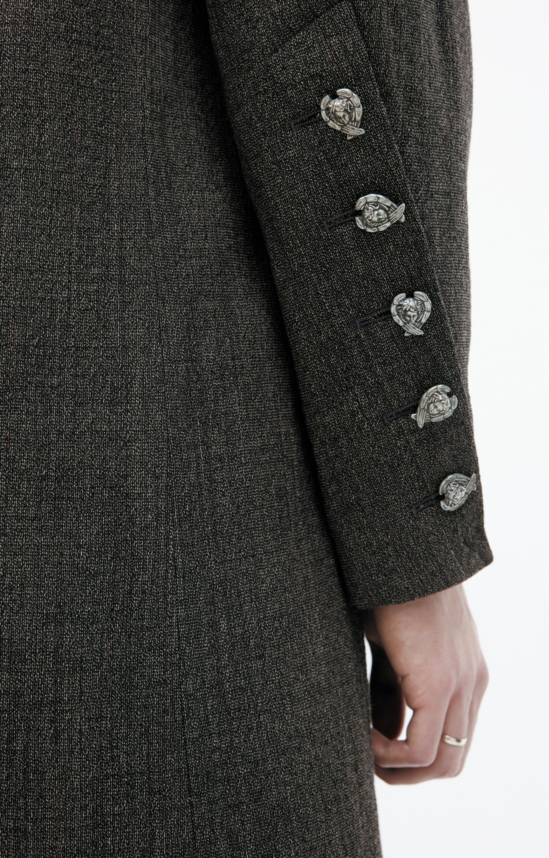 Enfants Riches Déprimés Шерстяное пальто в пол