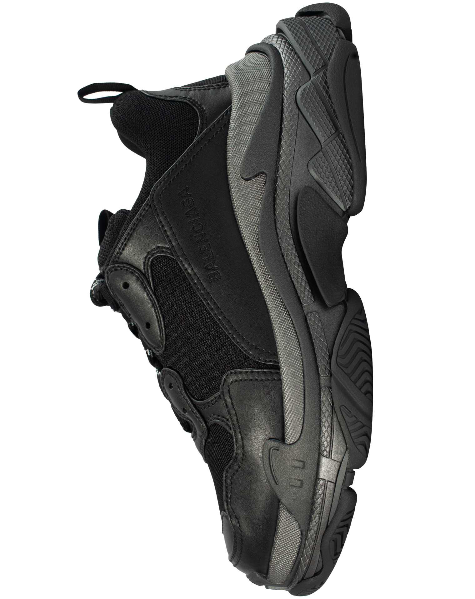 Balenciaga Черные кроссовки Triple S