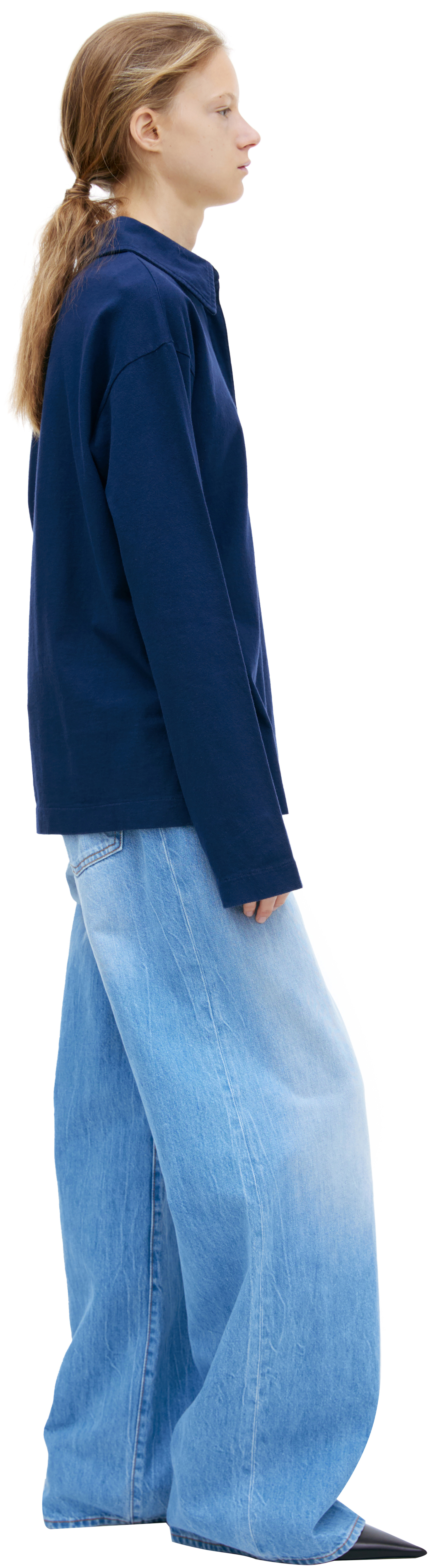 The Row Базовое поло из хлопка