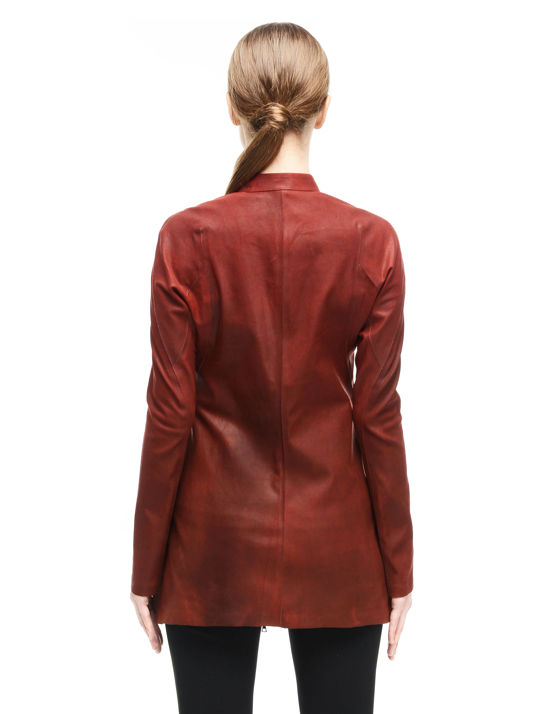 Isaac Sellam Кожаная рубашка