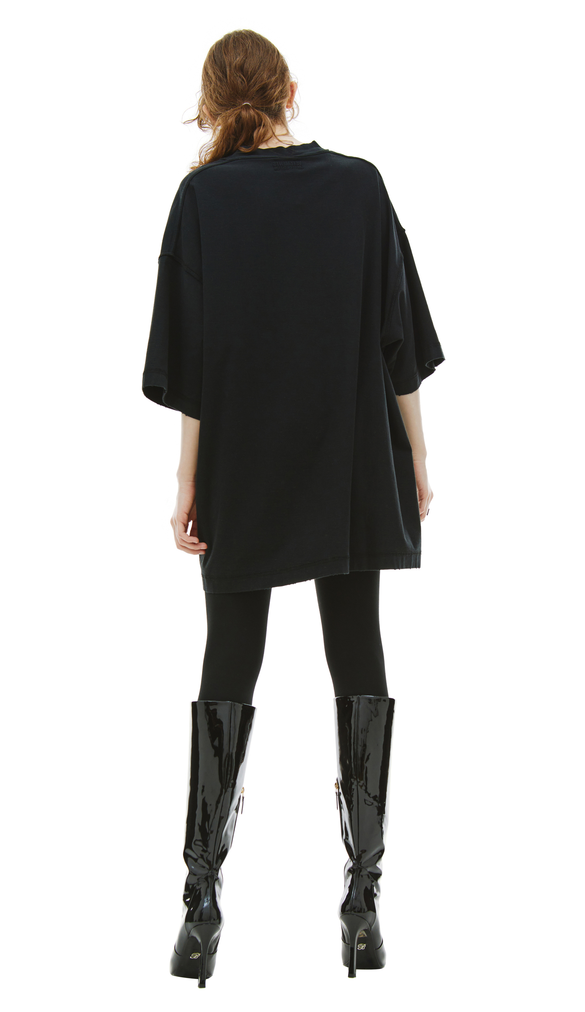 VETEMENTS Рваная футболка JERK