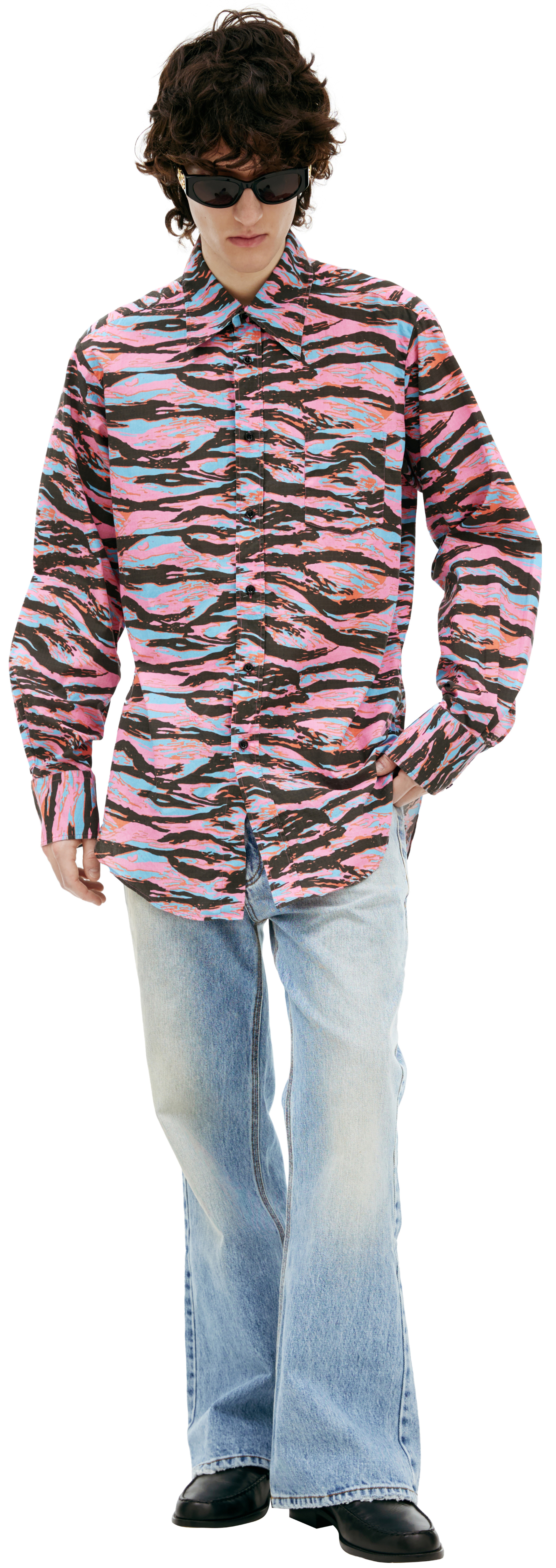 ERL Рубашка с анималистичным принтом