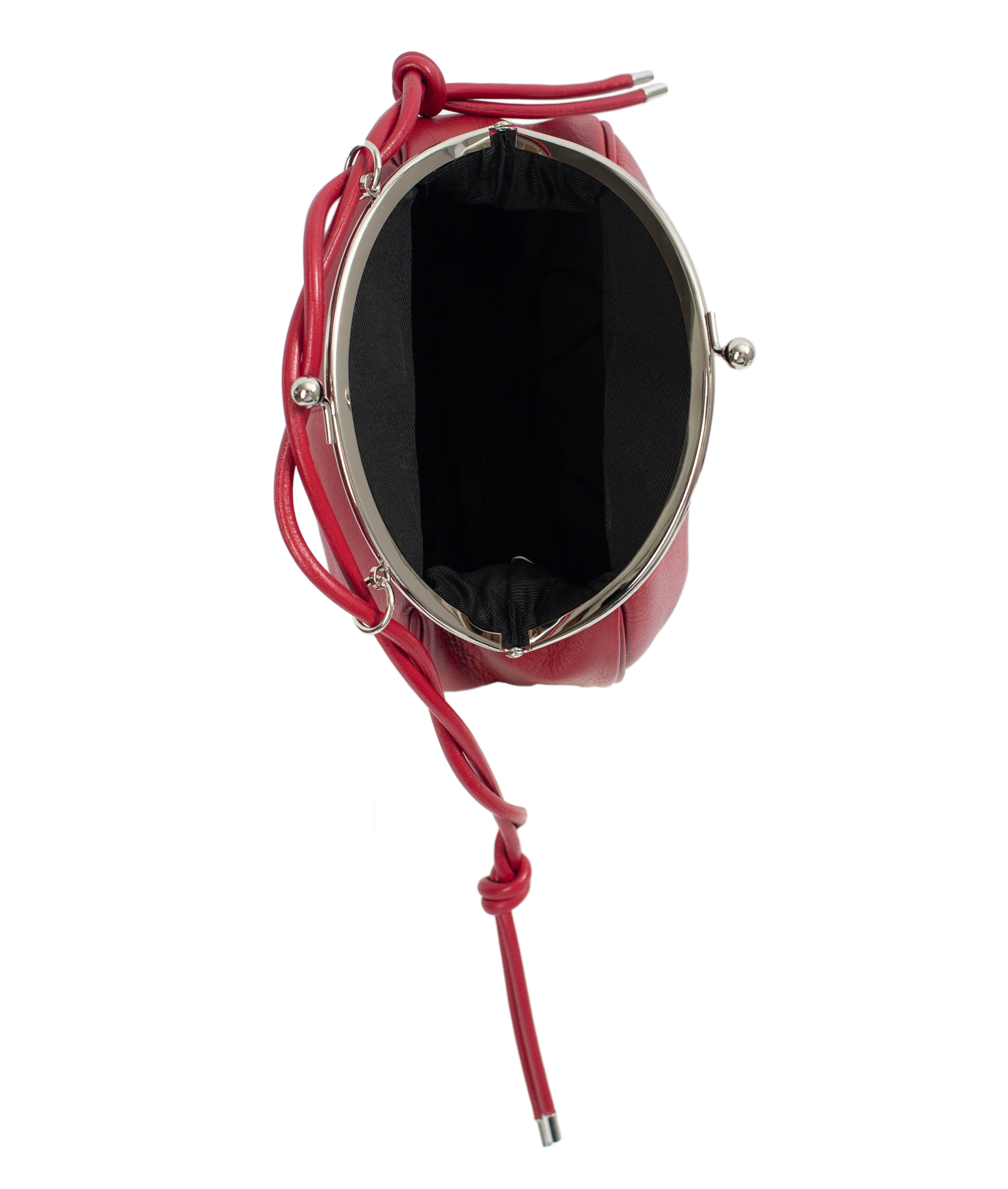 Y\'s Красная кожаная сумка