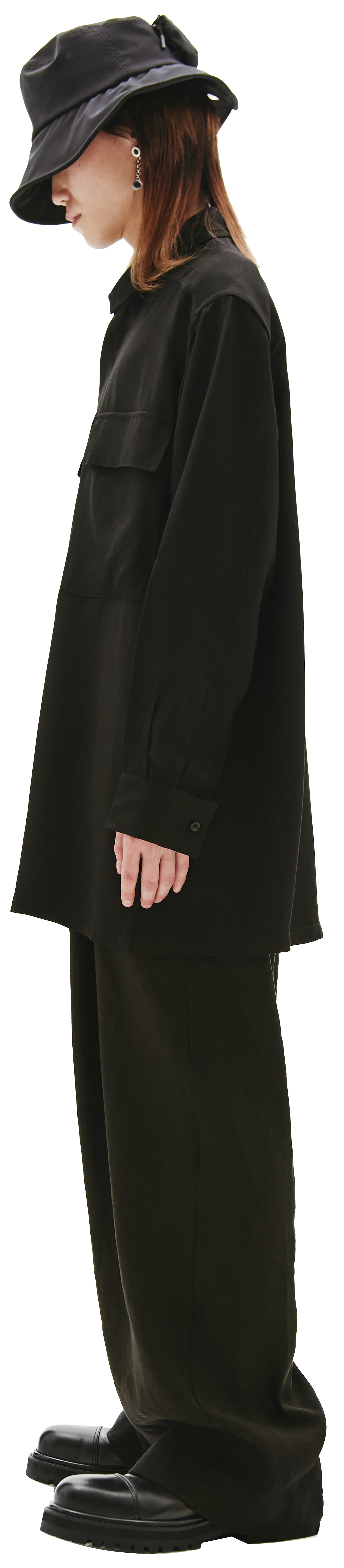 Fear of God Рубашка из вискозы с подплечниками