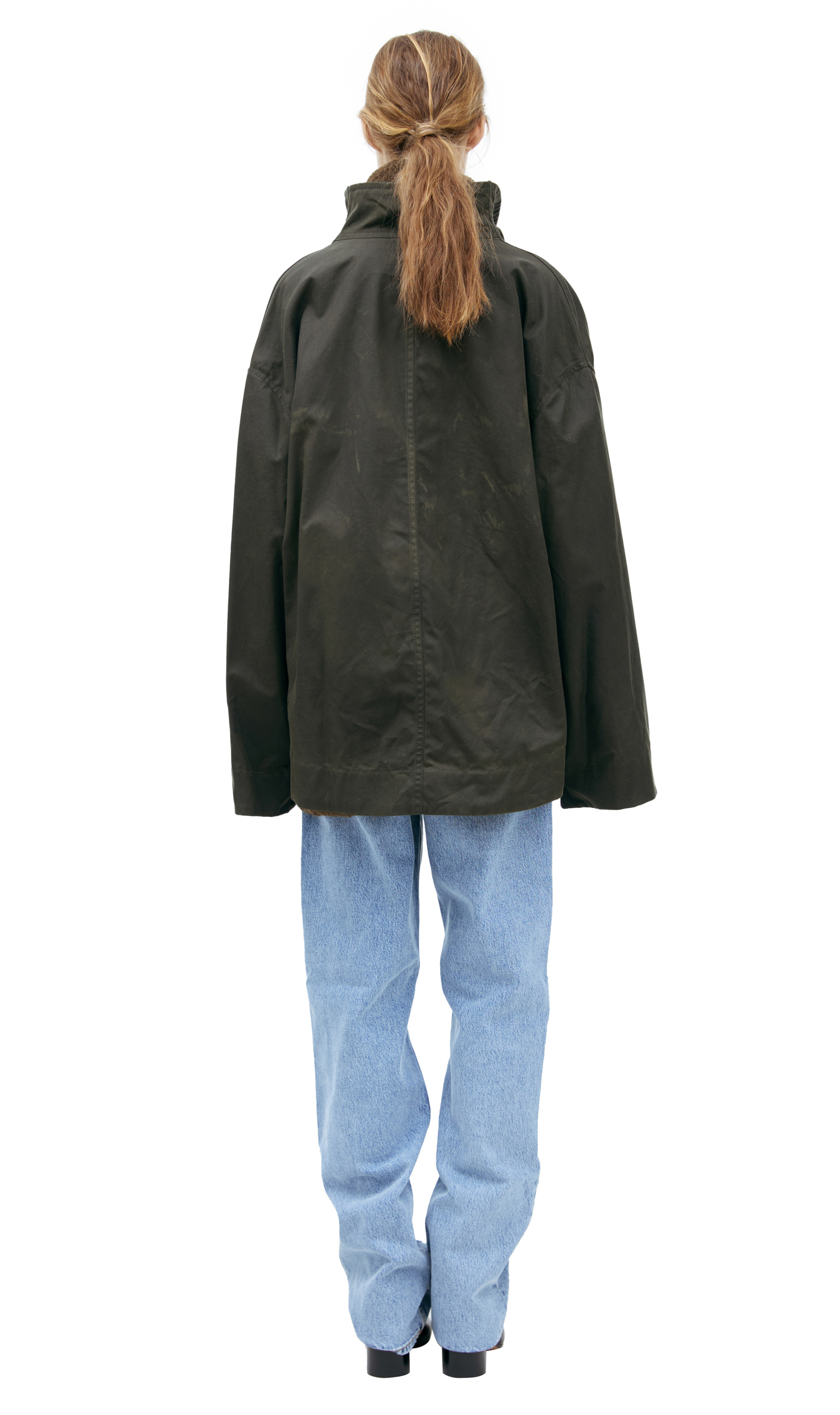 TOTEME Хаки куртка на молнии