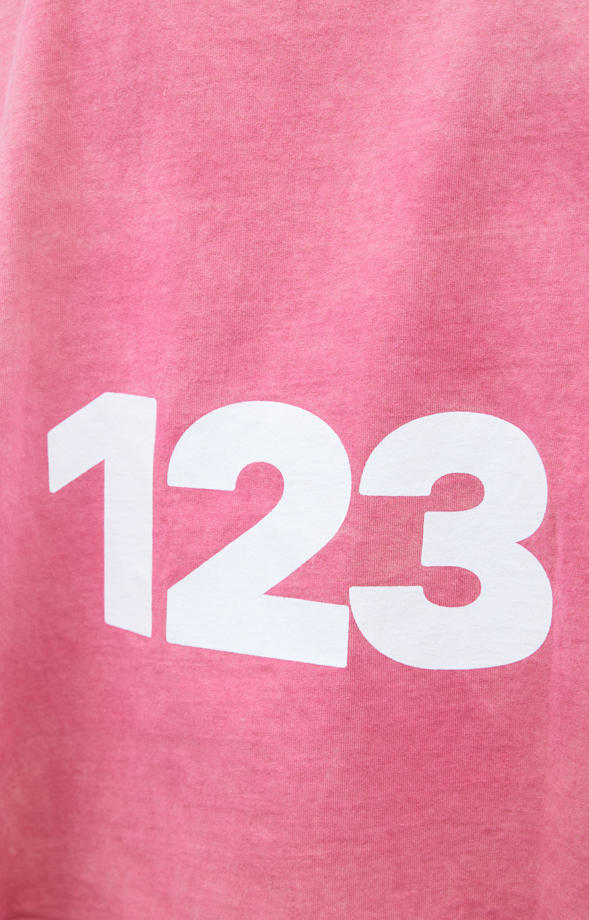 RRR123 Розовый лонгслив из хлопка