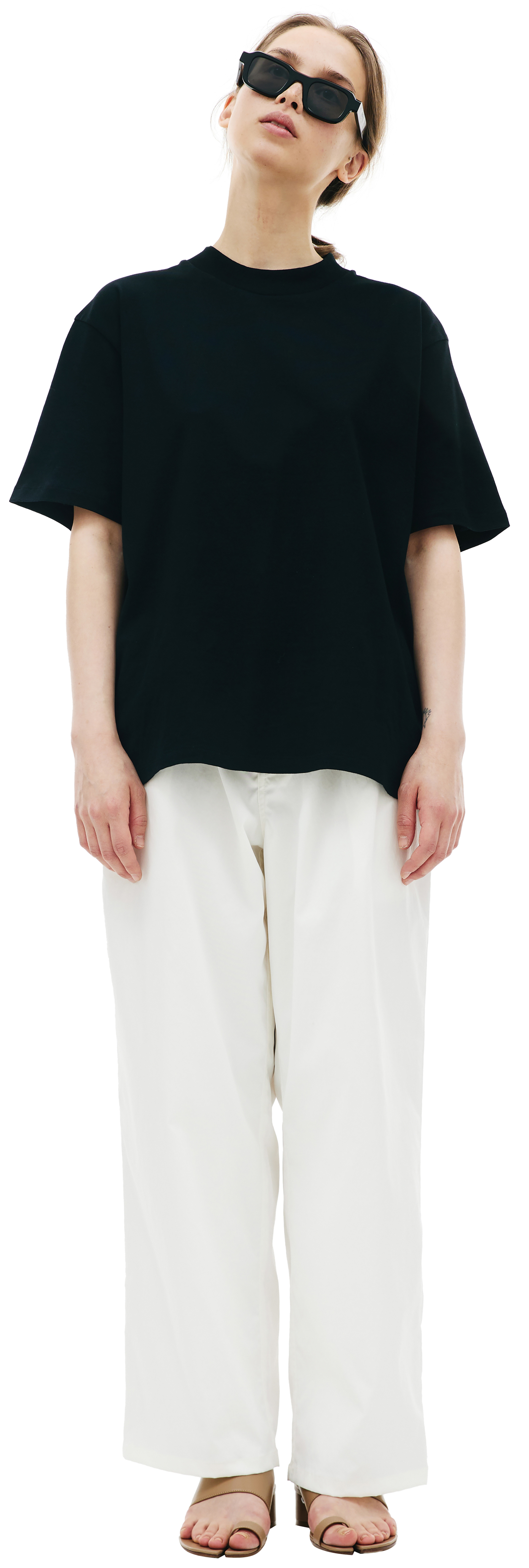 KIMMY Черная футболка из хлопка