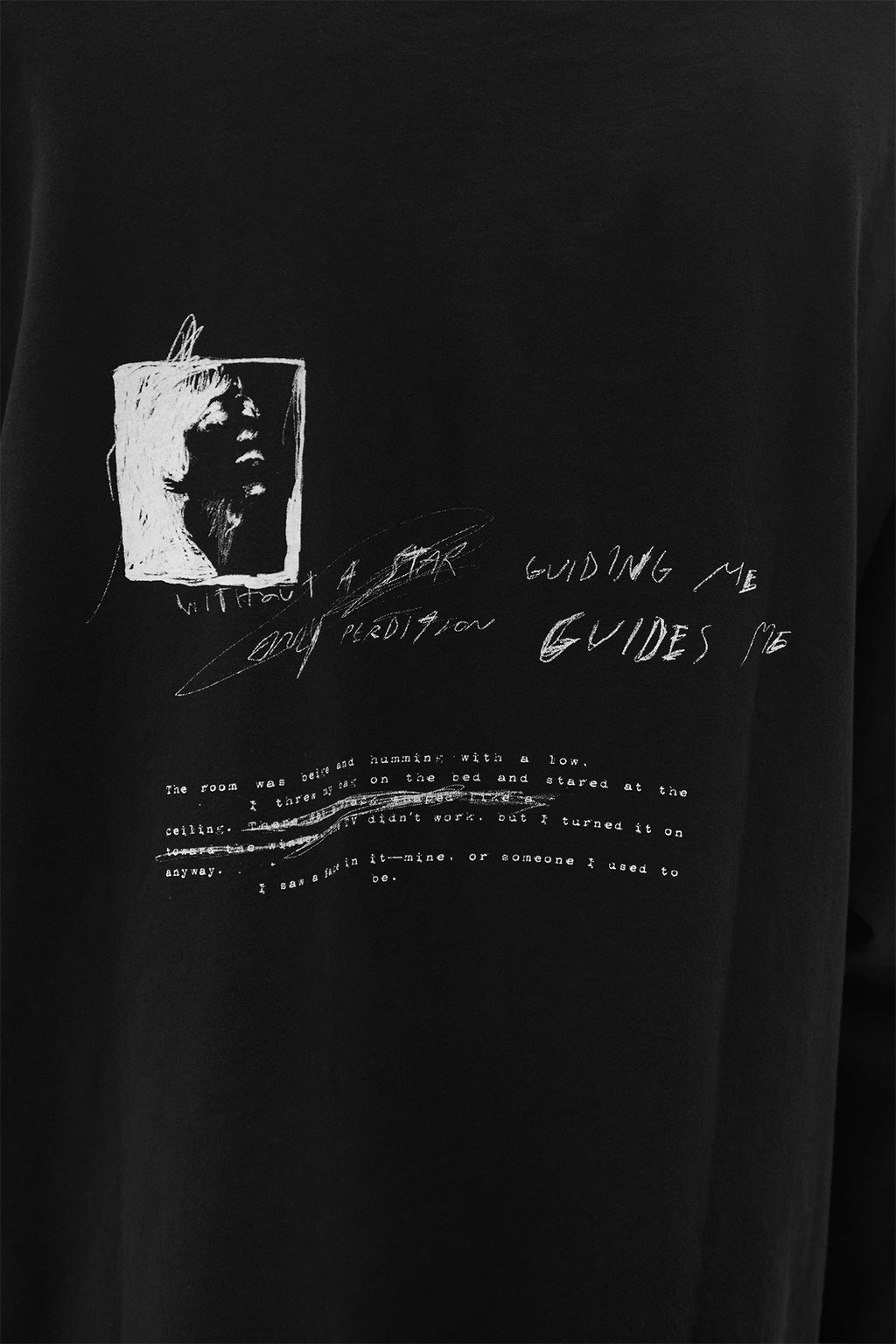 Ann Demeulemeester Лонгслив ARE YOU DREAMING SKETCH