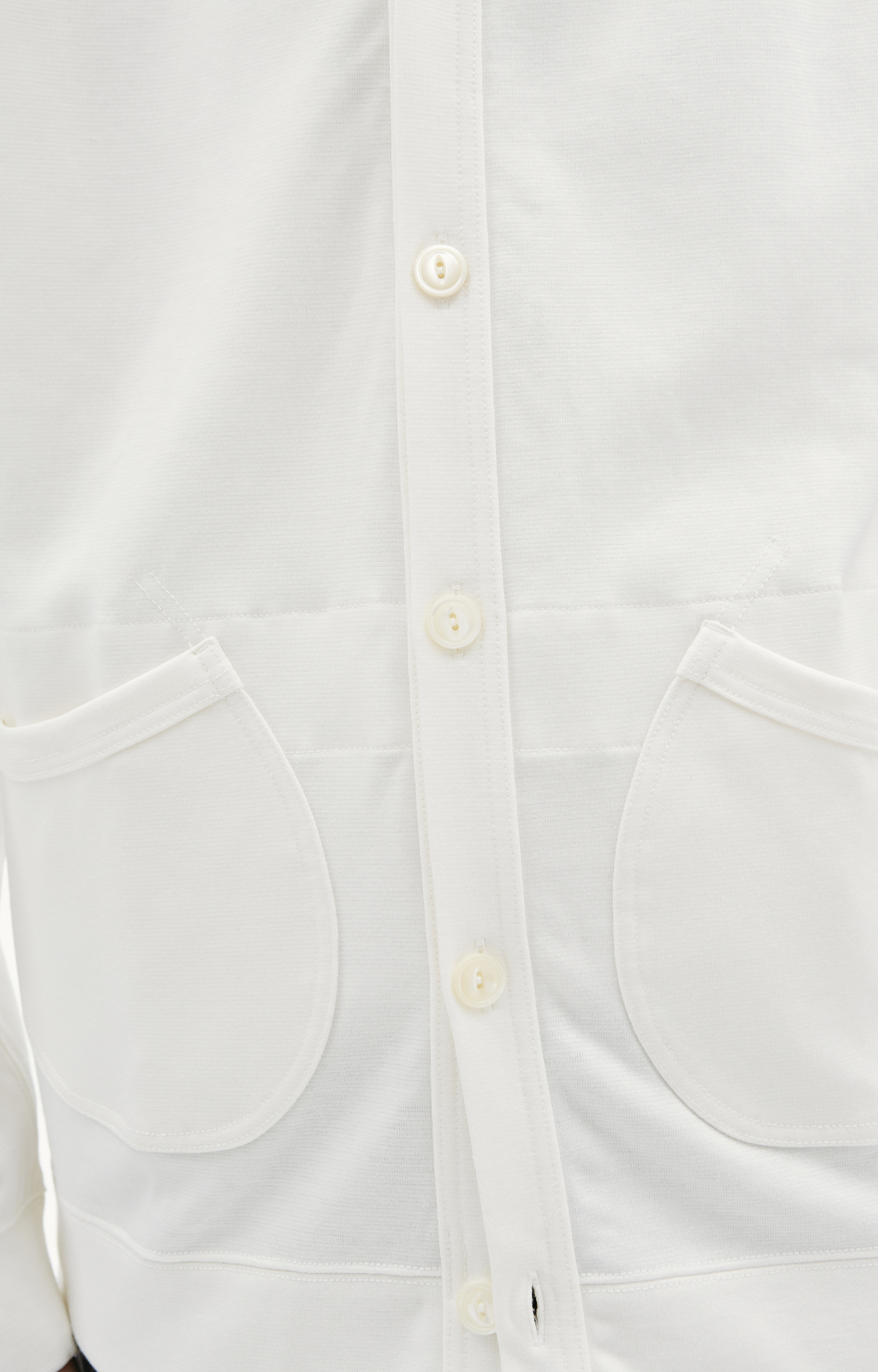 Junya Watanabe Бежевый кардиган с принтом черепа