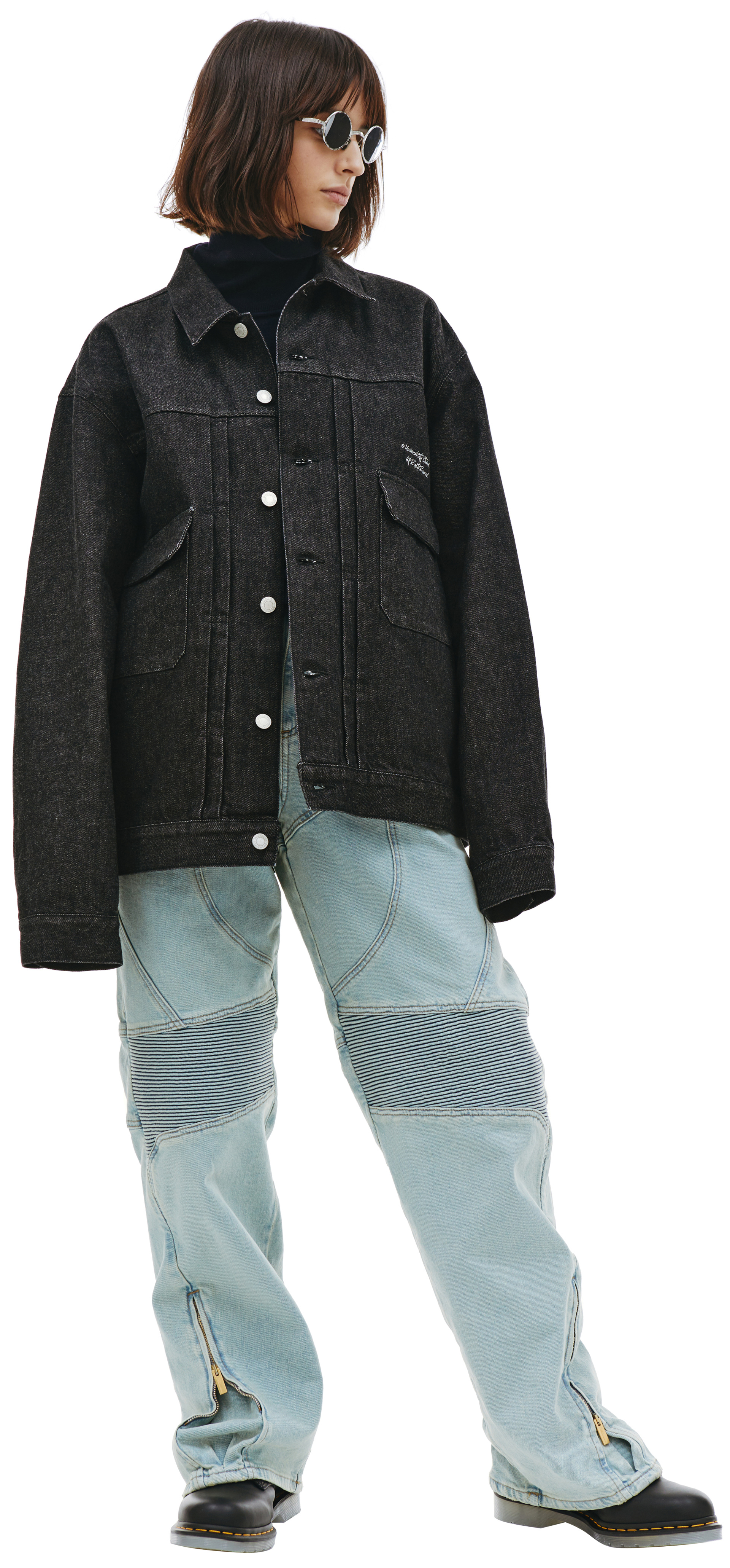 Undercover Джинсовая куртка с принтом