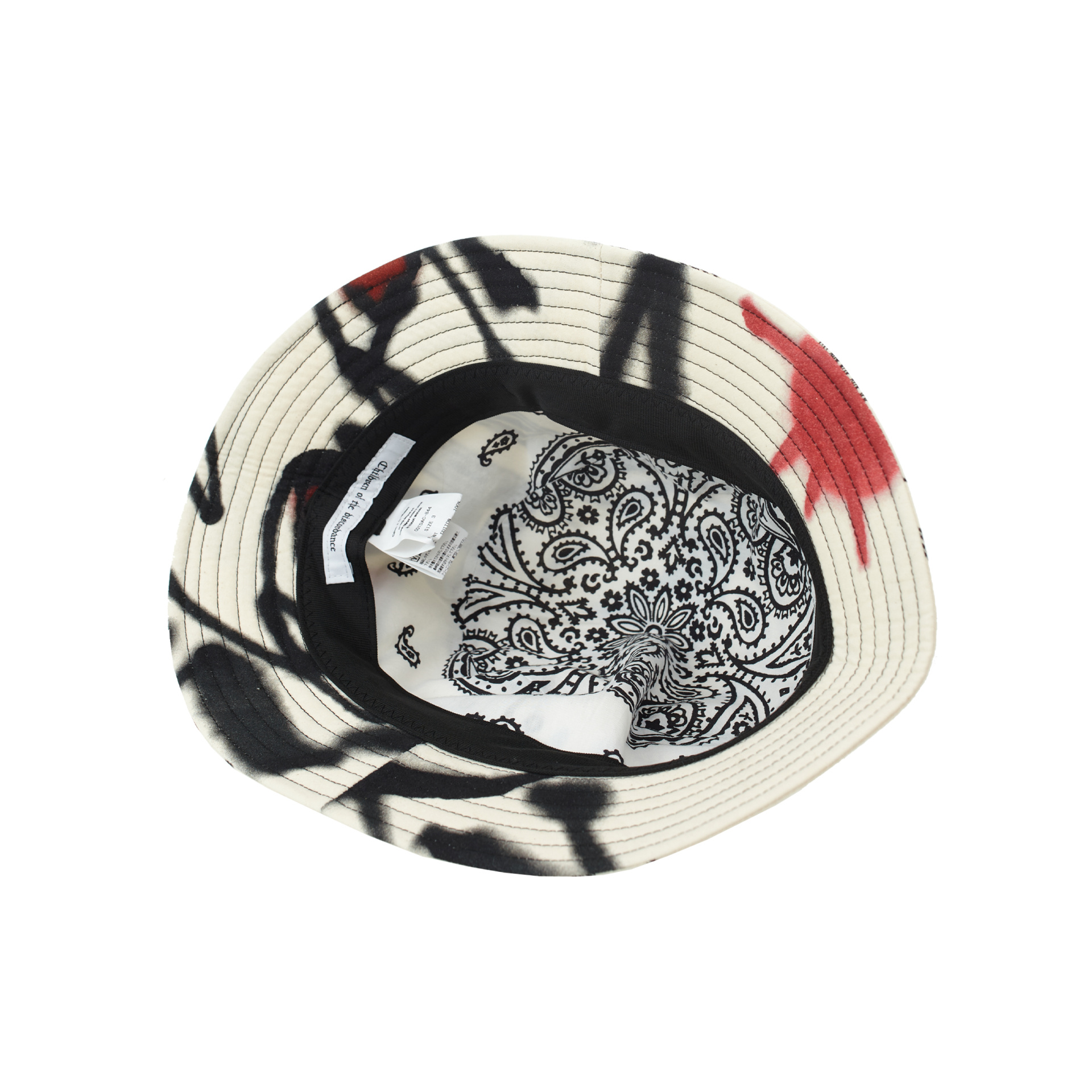 Children of the discordance Панама с граффити принтом