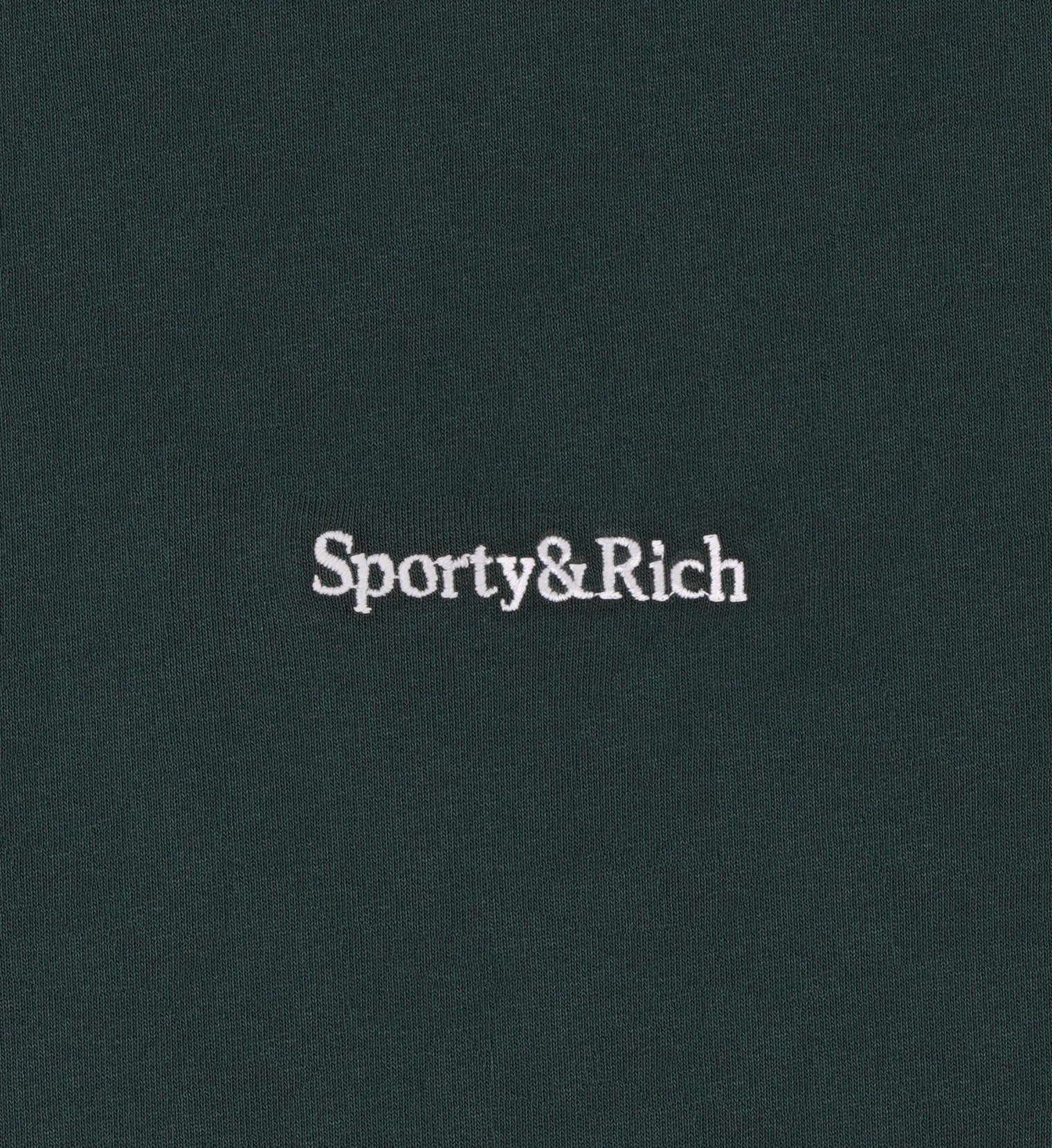 SPORTY & RICH Спортивные брюки с вышивкой логотипа