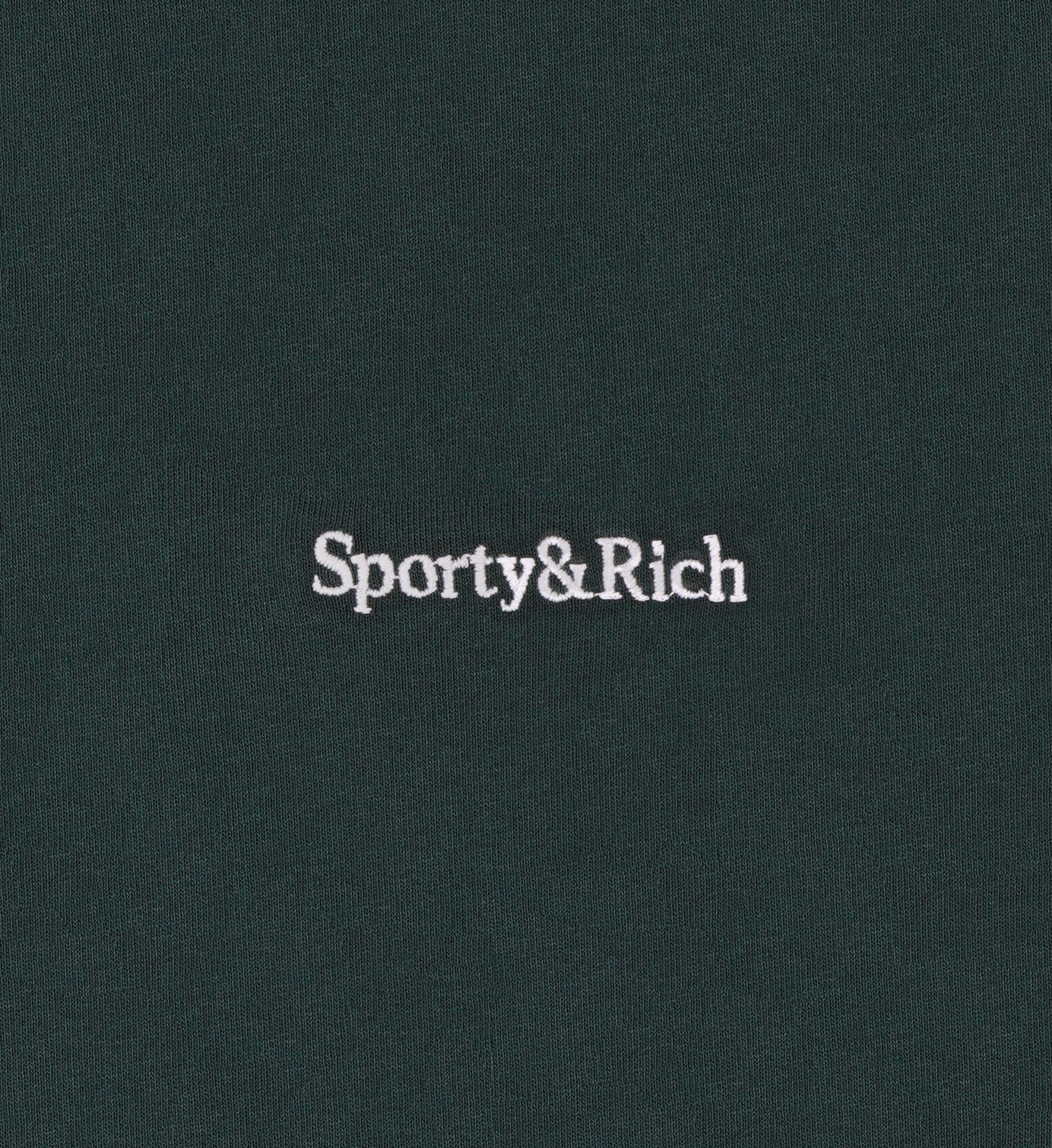 SPORTY & RICH Спортивные брюки с вышивкой логотипа