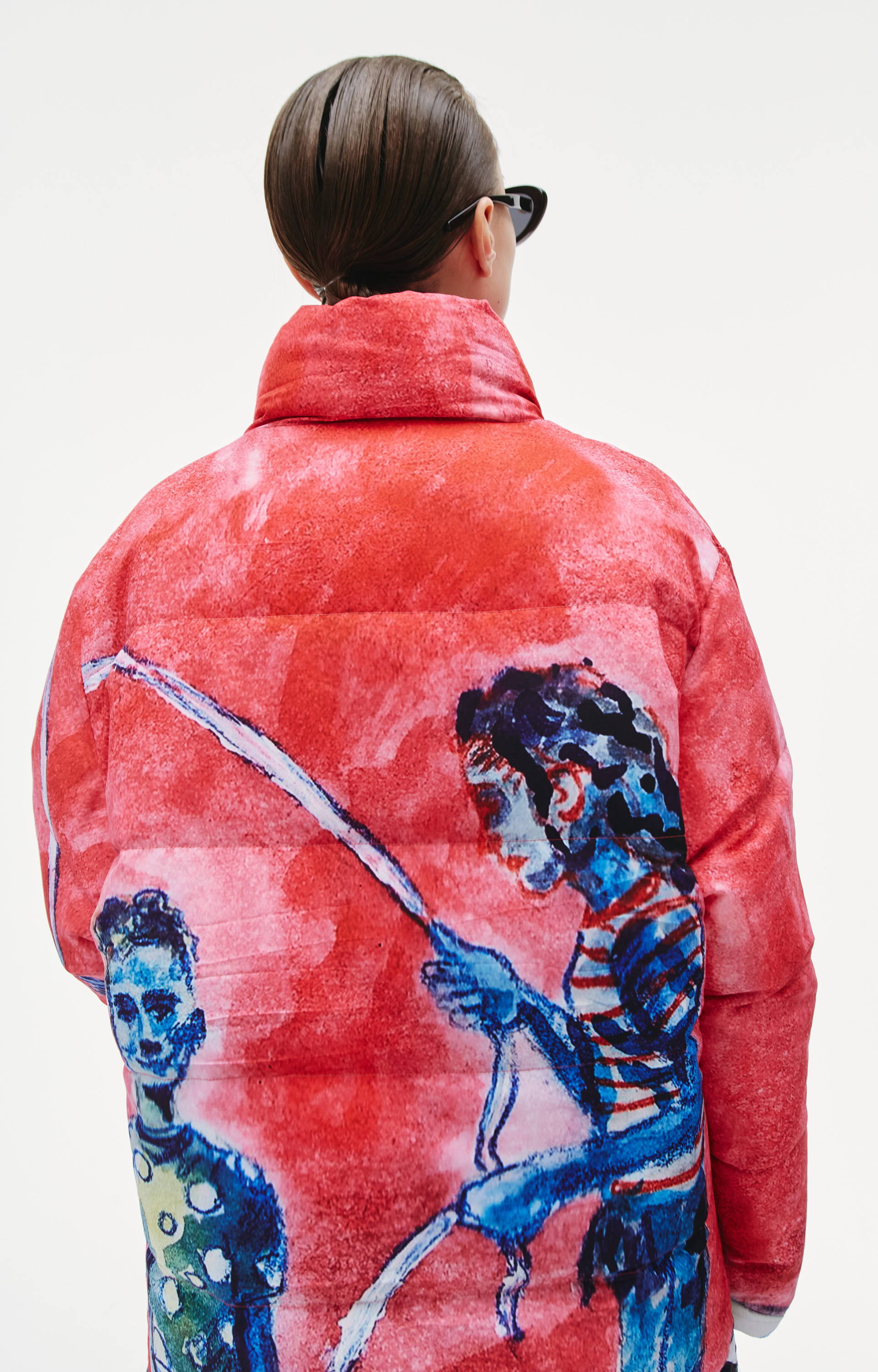 KidSuper Двусторонний пуховик с рисунком