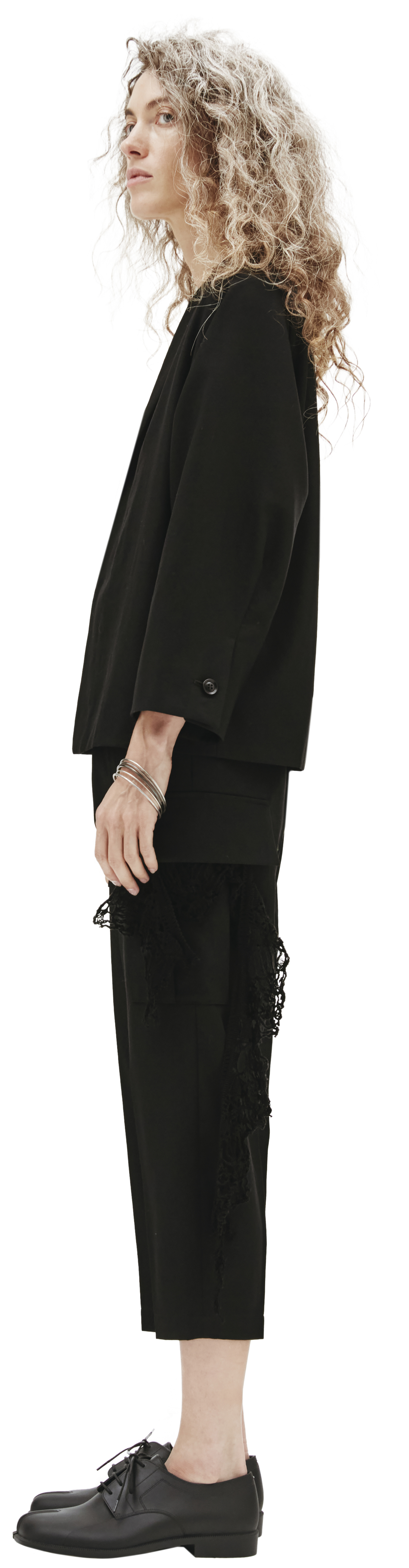 Y\'s Укороченный жакет из шерсти