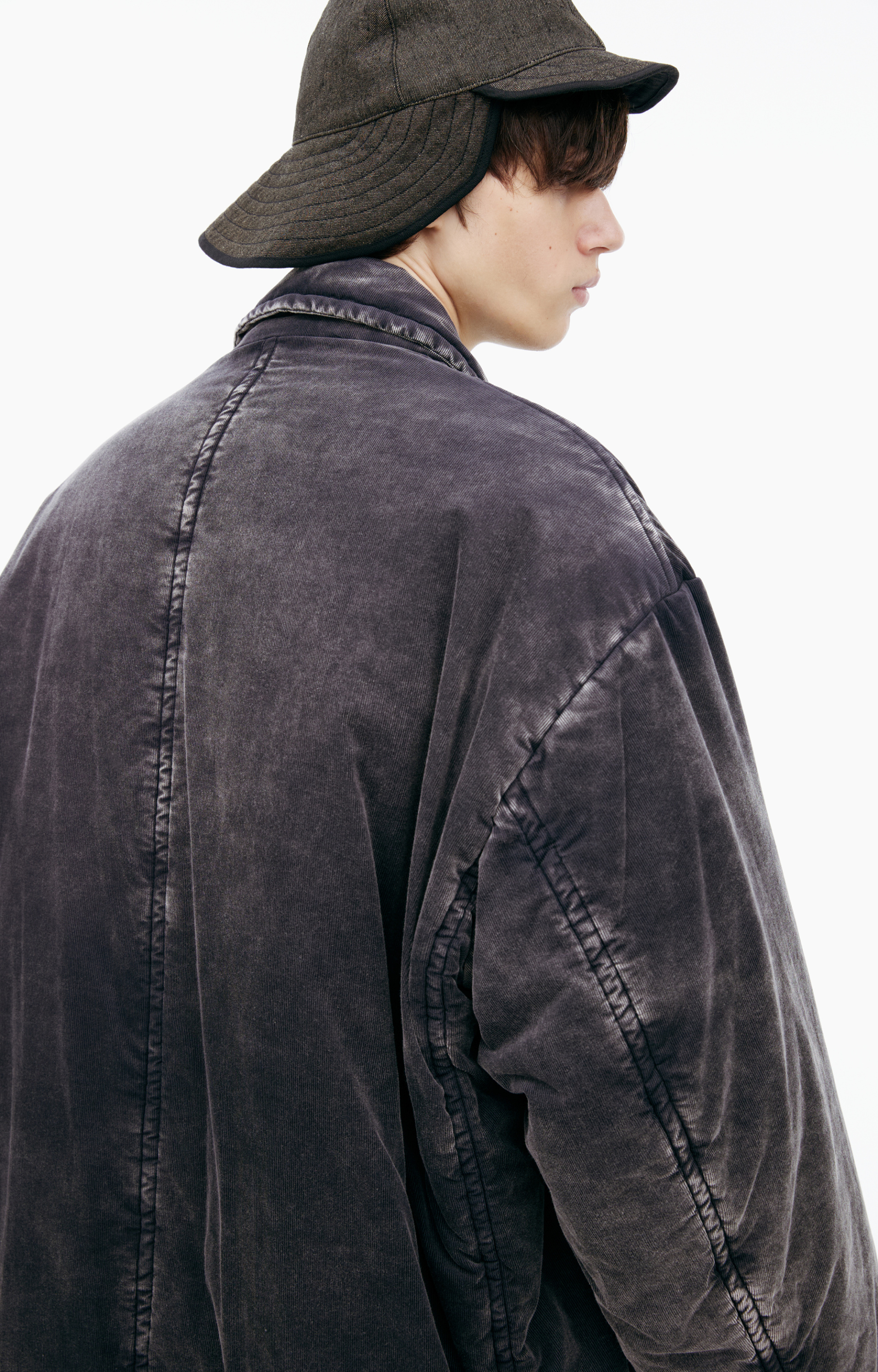 Maison Mihara Yasuhiro Вельветовая парка